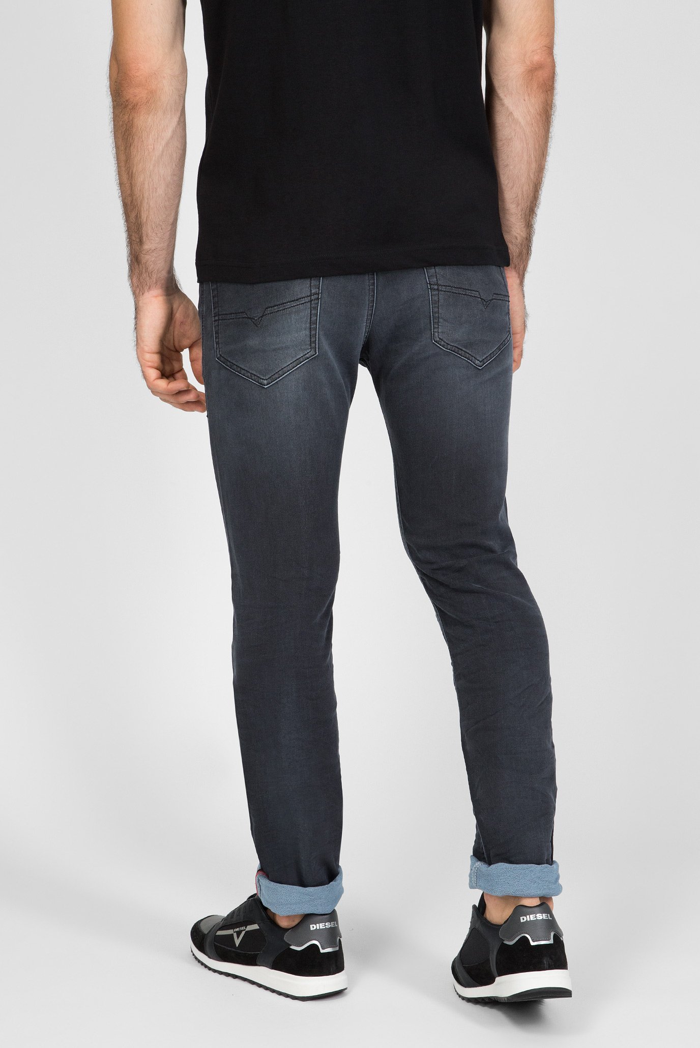 Мужские темно-синие джинсы THOMMER CB-NE Sweat jeans 3