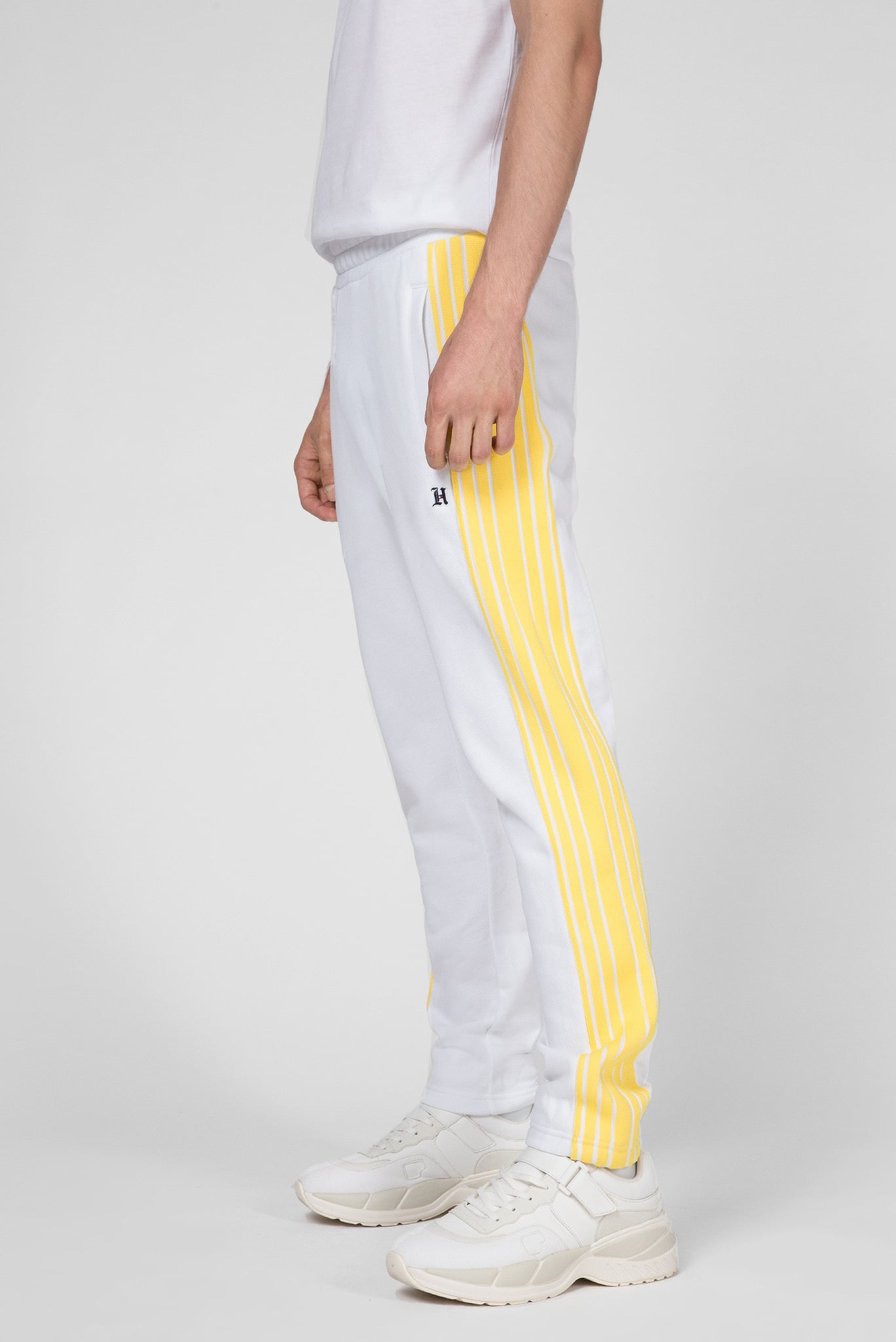 Мужские белые спортивные брюки LEWIS HAMILTON 2
