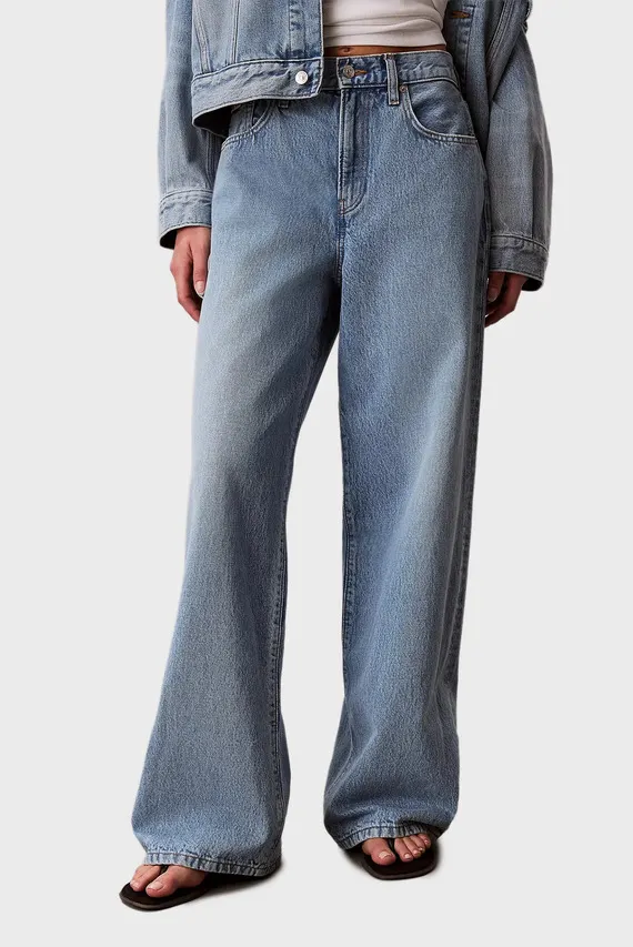 Джинсы THE WIDE LEG SAGE STONE Calvin Klein Jeans