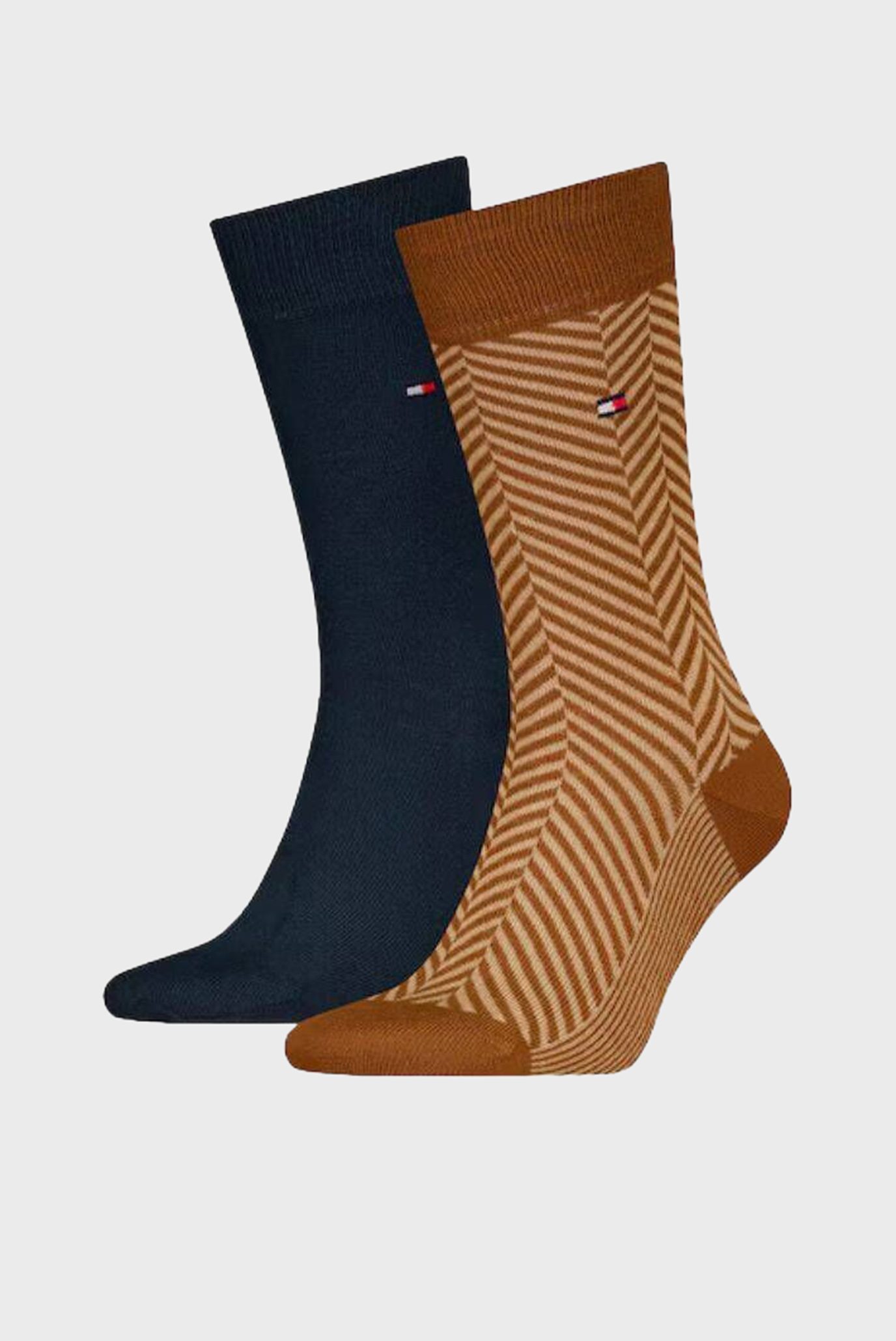 Носки/TH MEN SOCK 2P IRREGULAR HERRINGB, 43/46 1