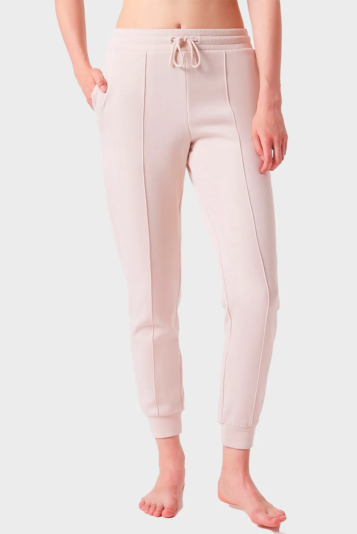 Женские пудровые брюки BUNJI 3