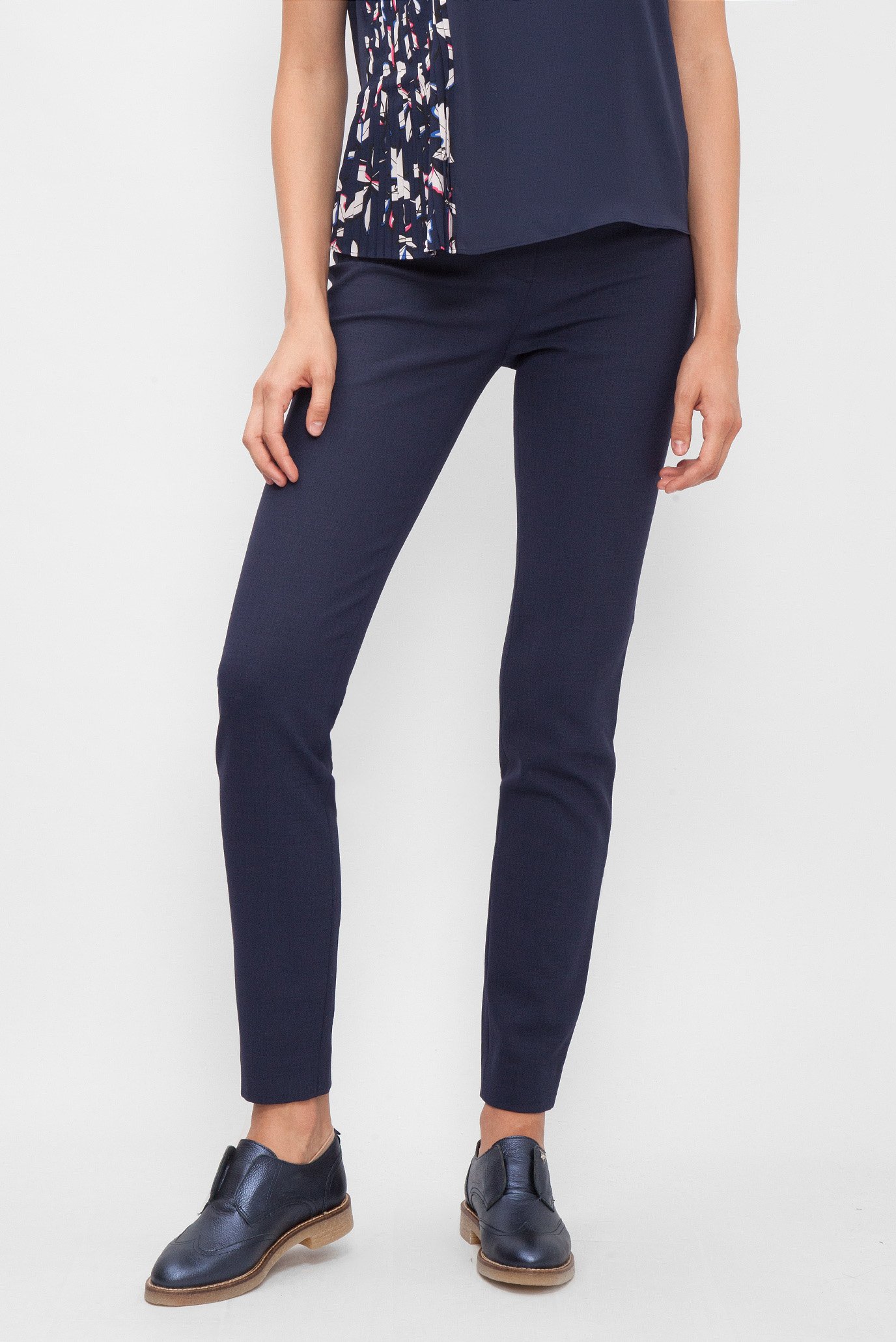 Женские темно-синие брюки 6