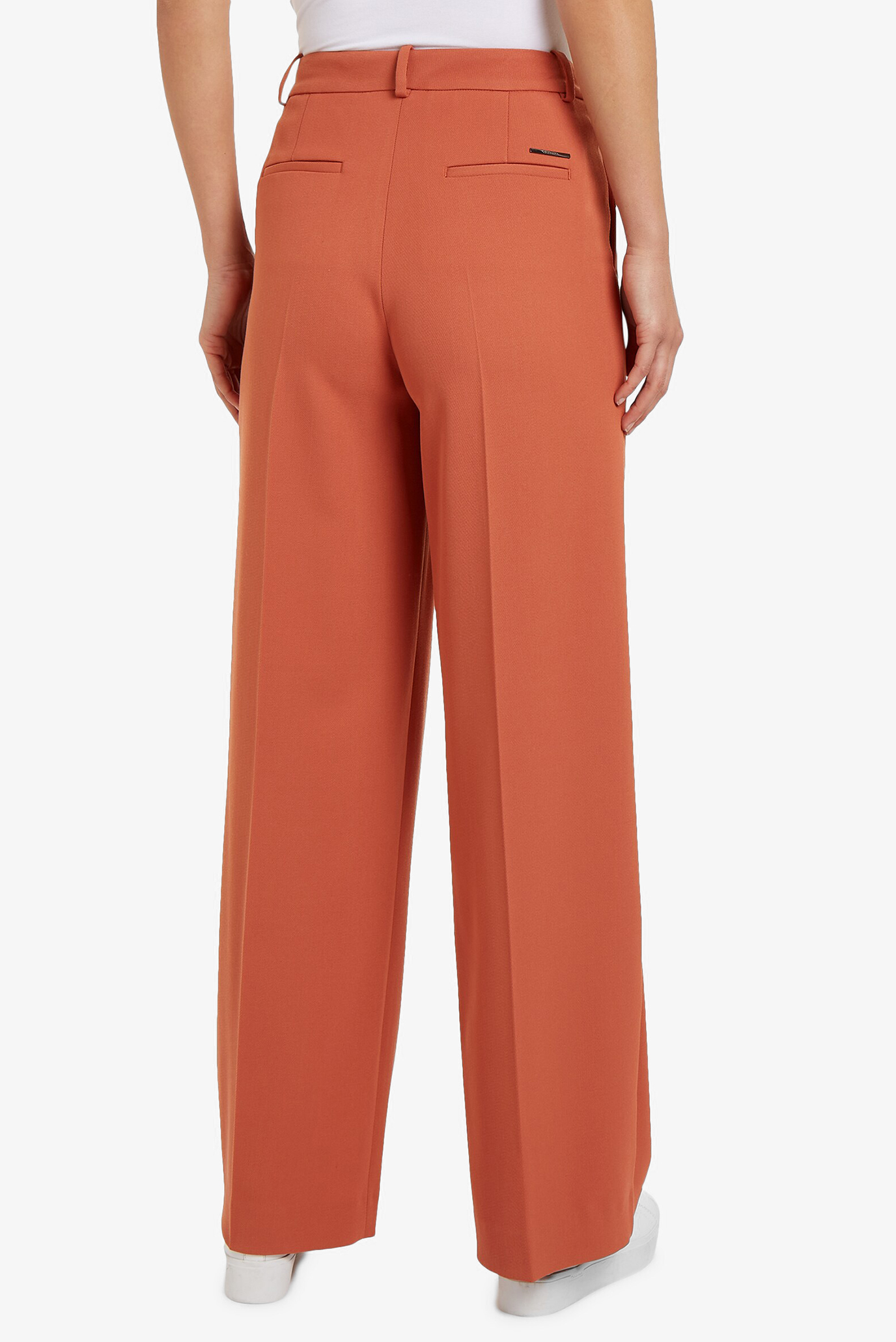 Брюки WOOL BLEND STRAIGHT PANT 2
