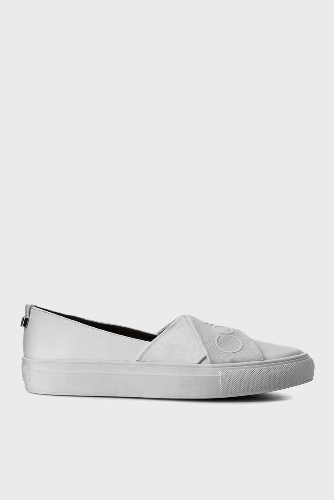 Женские белые слипоны RAYLIE COW KANSAS Calvin Klein Женские белые слипоны RAYLIE COW KANSAS 6