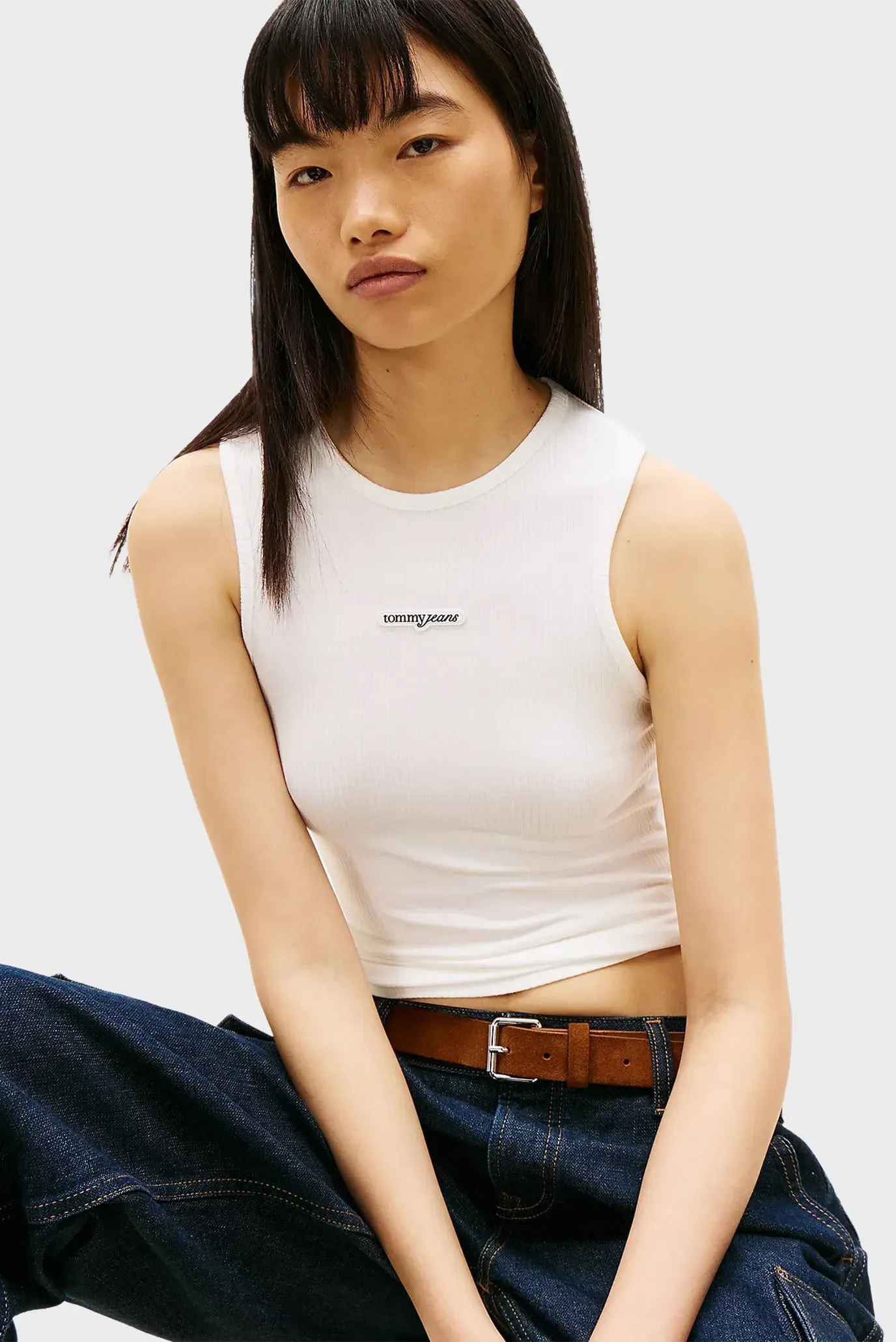 Майка TJW SLIM SCRIPT LABEL TANK 4