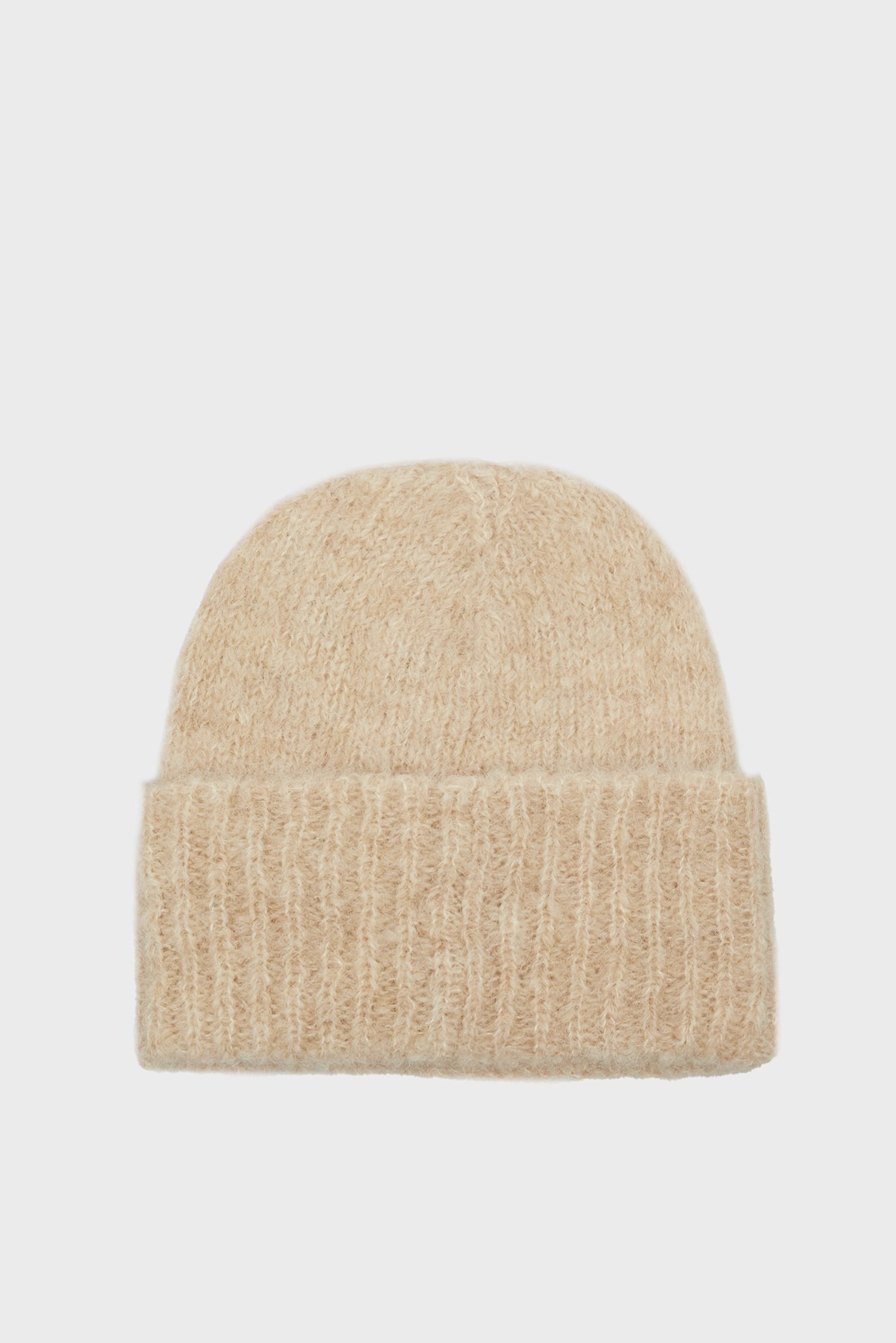 Шапка SATIN LABEL WOOL-BLEND BEANIE 4