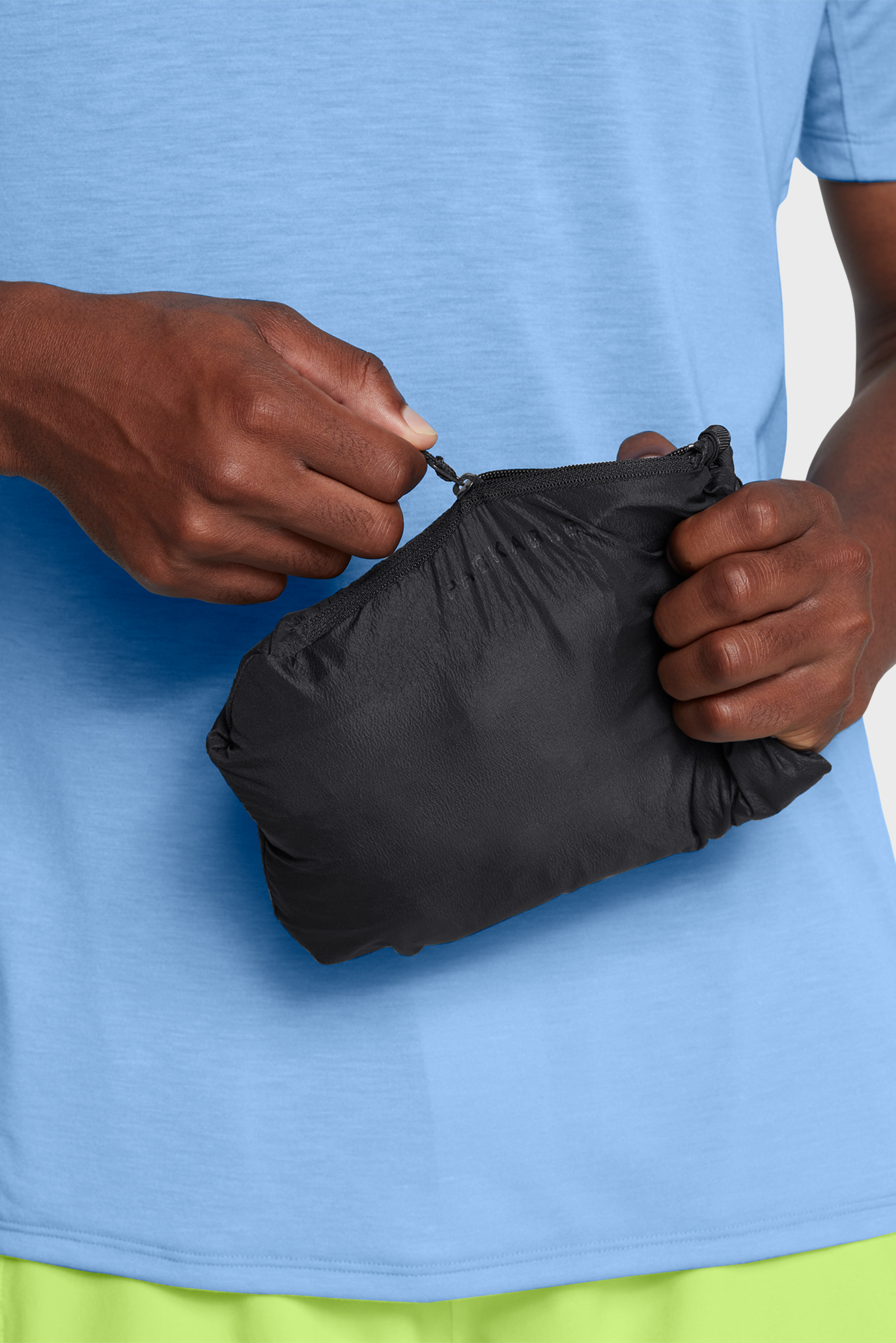 Мужская темно-серая ветровка UA TRAIL RUN JACKET 4