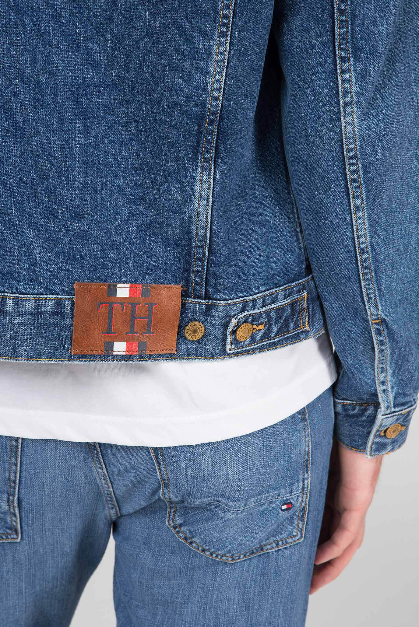 Мужская синяя джинсовая куртка ICON TYPE3 STR 90'S STN 9