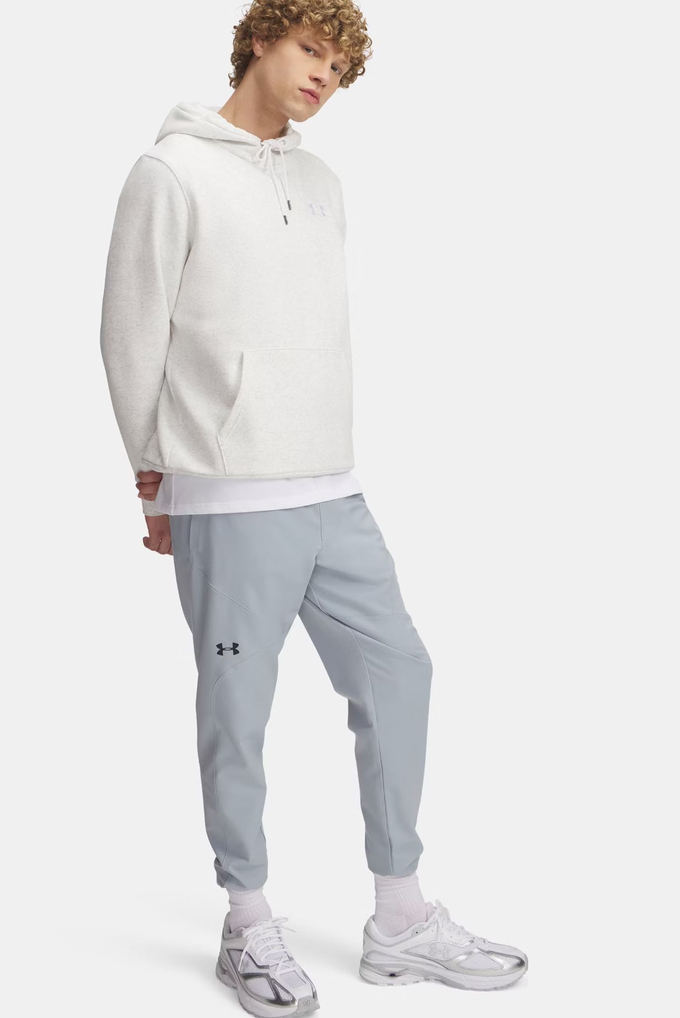 Штаны спортивные UA UNSTOPPABLE TAPERED PANTS-BLU 3