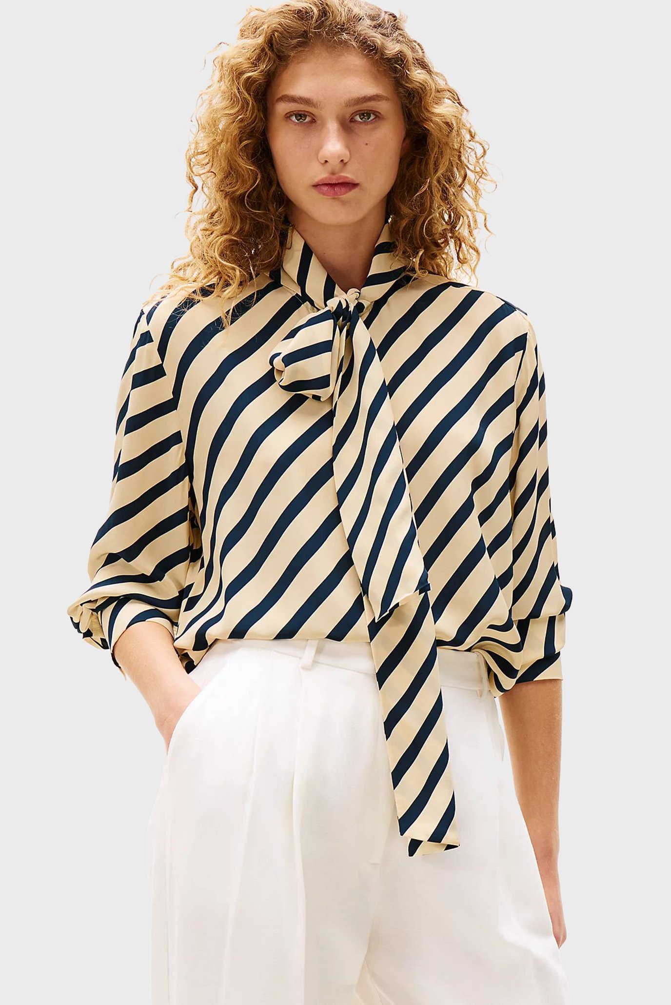 Рубашка/TH X SRG FLUID BRETON SHIRT 1