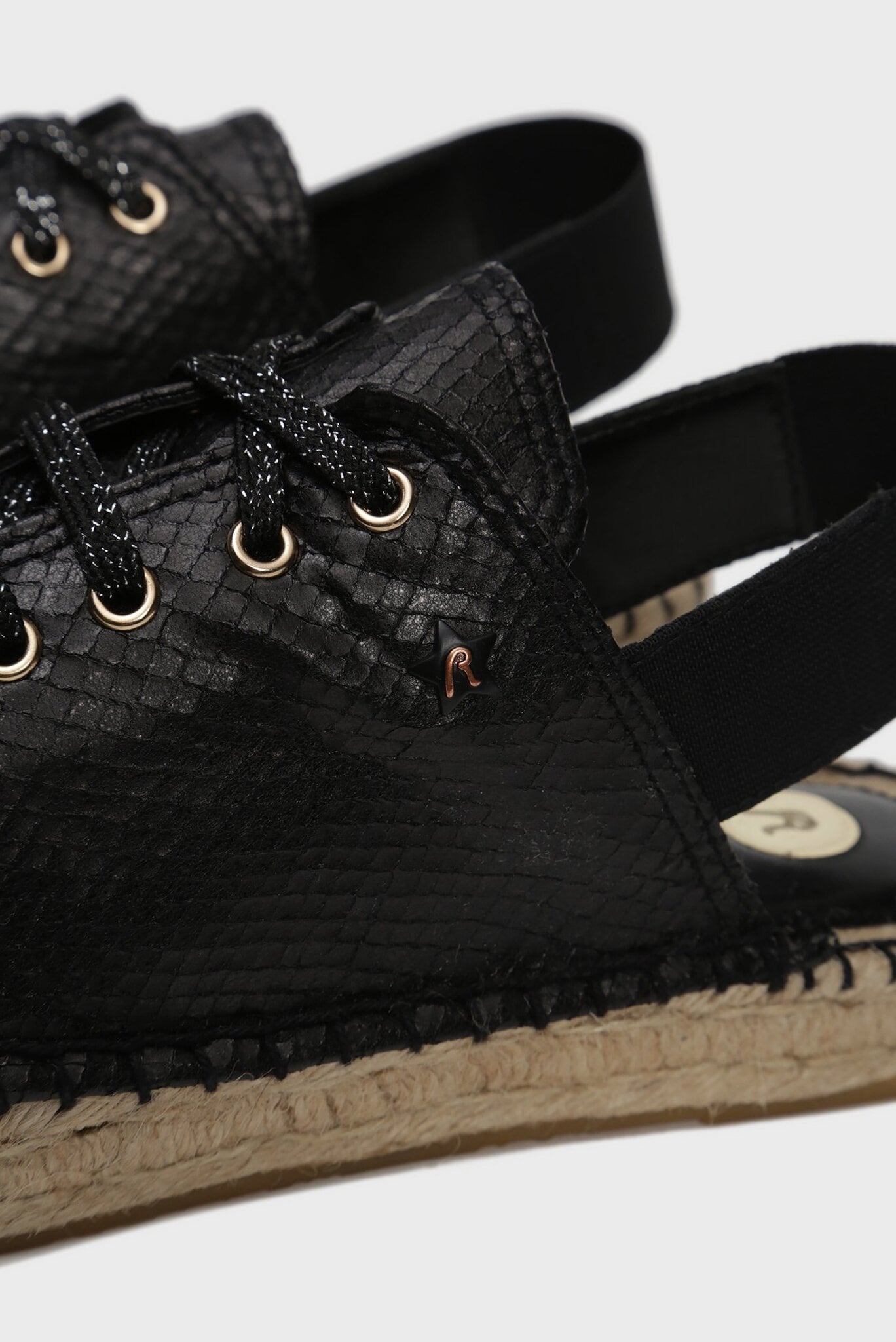 Женские черные эспадрильи DUMMY 5