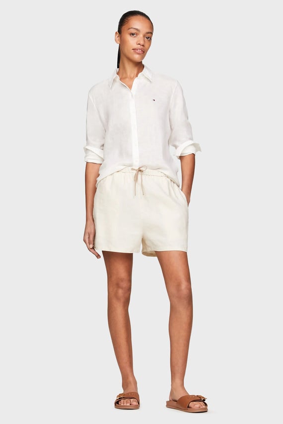 Рубашка LINEN RELAXED SHIRT LS
