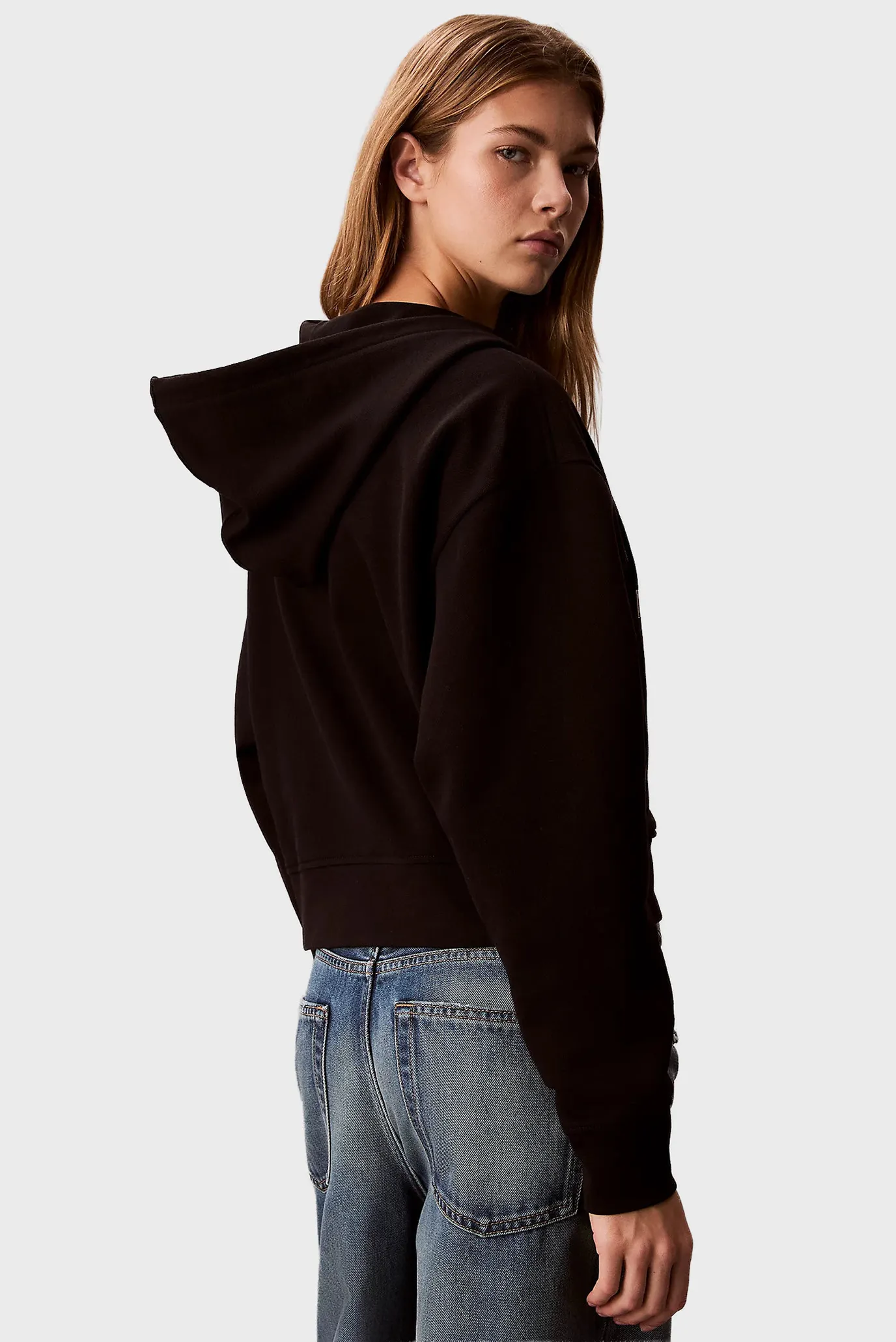 Реглан LS MONOGRAM TERRY CROP RELAXED F 4