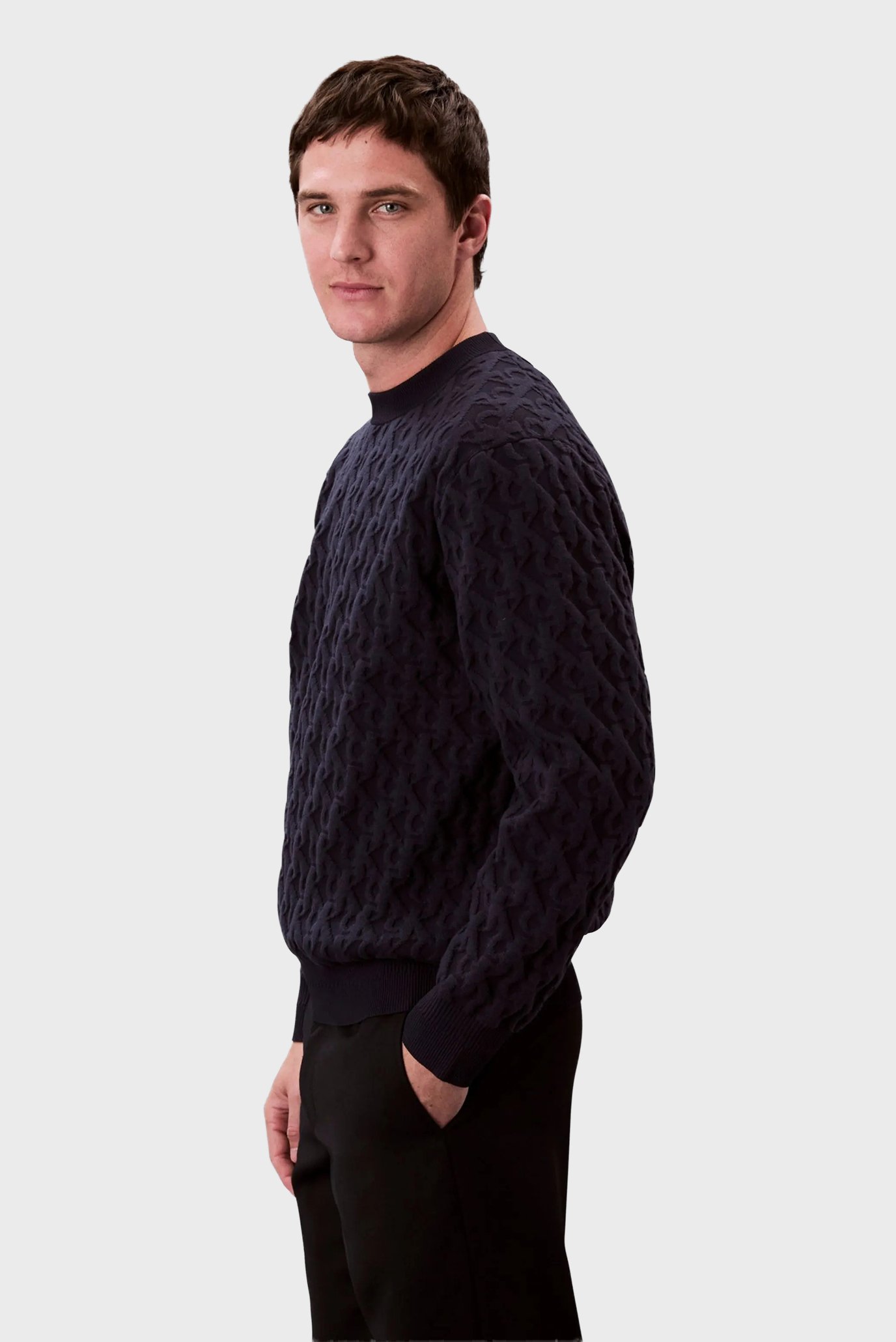 Свитер A - REL  AOP SWT 3