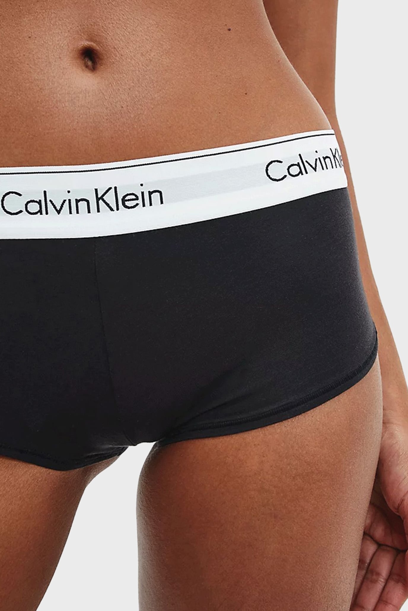 Женские черные трусики BOYSHORT 3