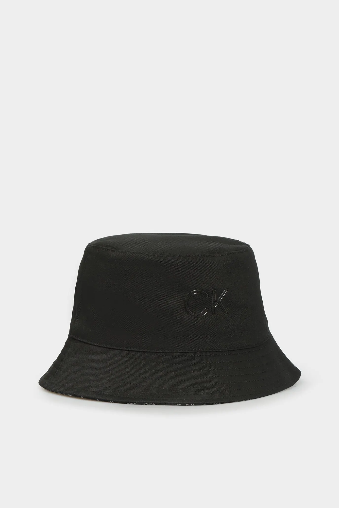 Женская черная двусторонняя панама 5