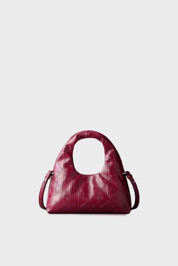 Сумка EMBLEM AOP PUFFER BAG WITH STRAP Calvin Klein