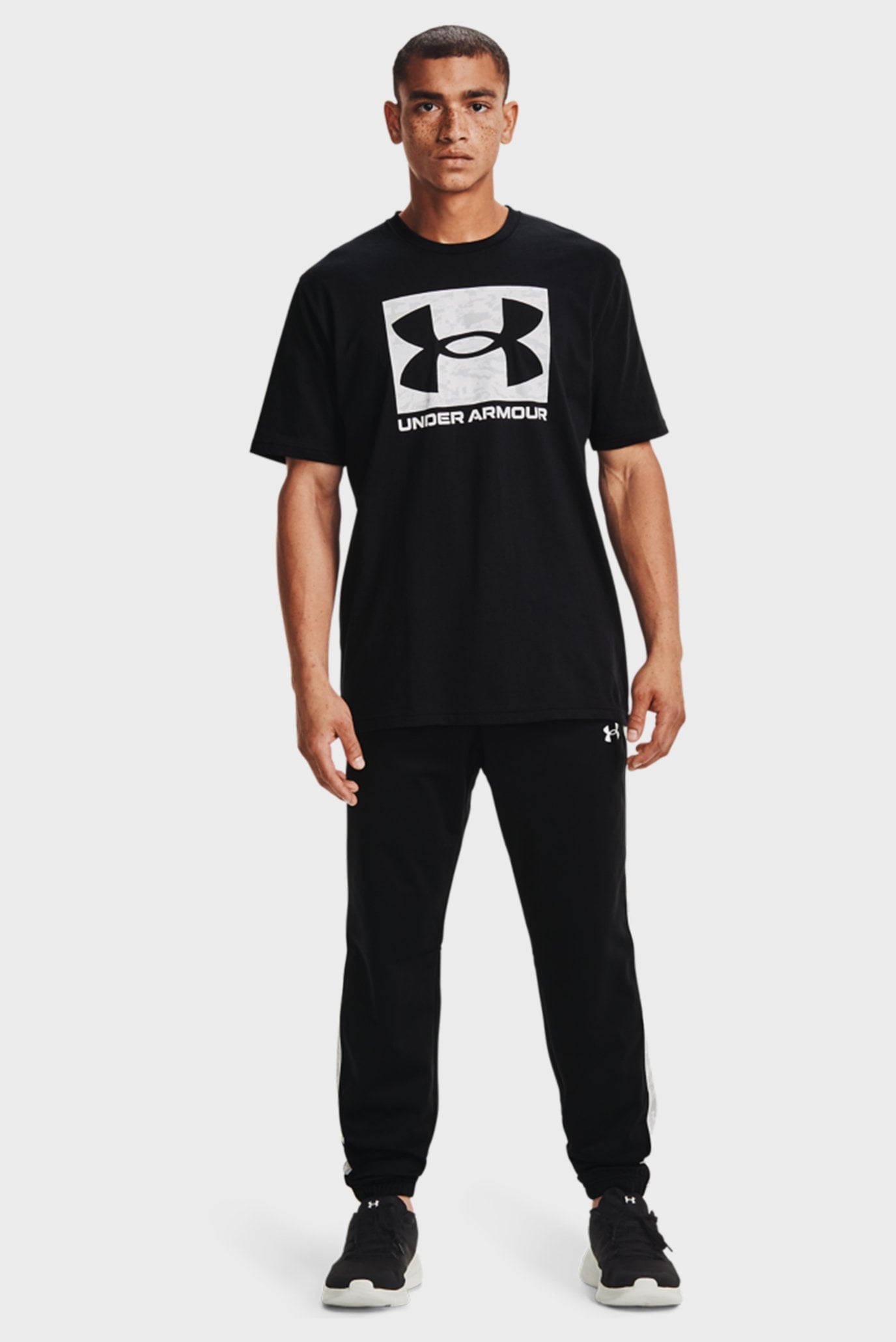 Футболка UA ABC CAMO BOXED LOGO SS 2