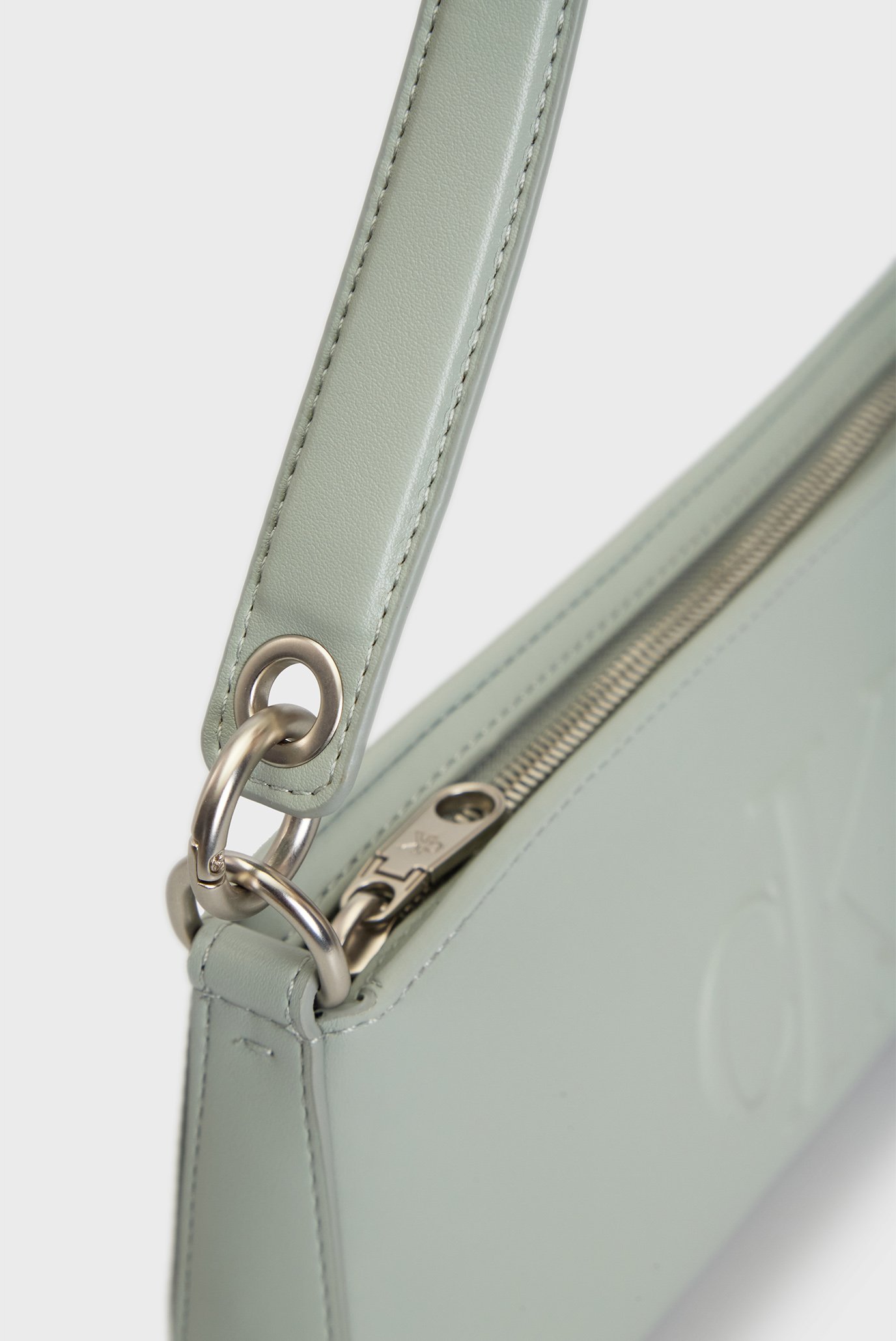 Женская мятная сумка SCULPTED SHOULDER POUCH25 DEBOSS 3