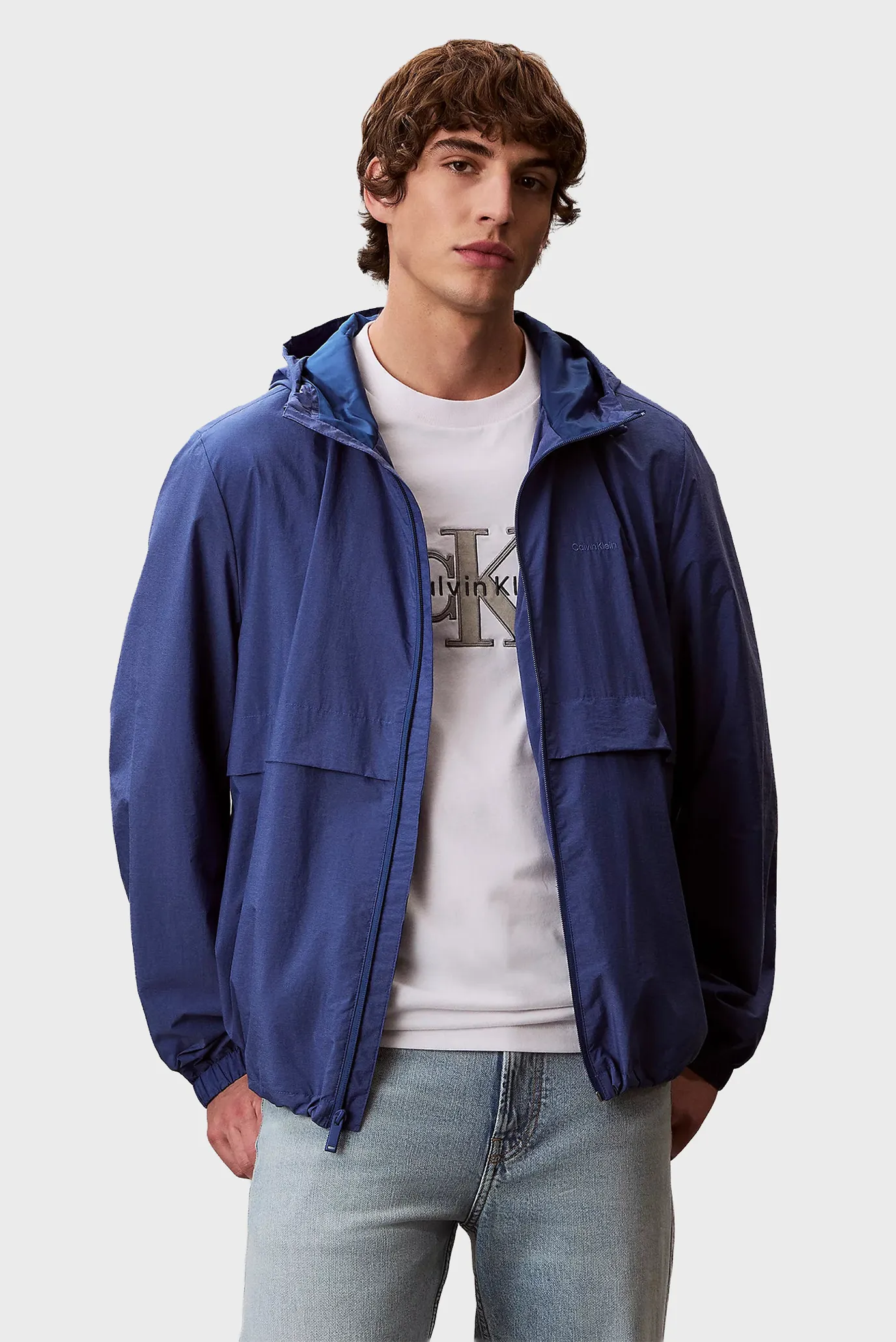 Куртка демисезонная LS LTWT HEATHERED NYLON WINDBREA 1