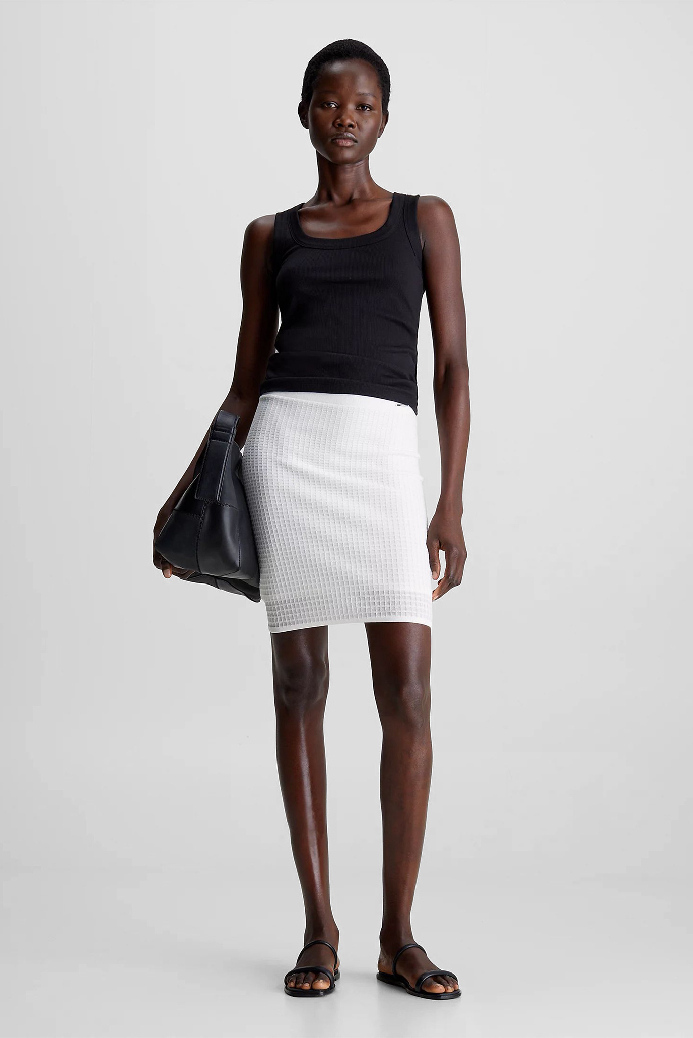 Юбка GEOMETRIC KNIT FITTED SKIRT 2