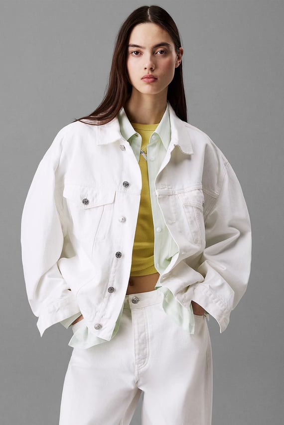 Куртка джинсовая BOXY DENIM JACKET Calvin Klein Jeans