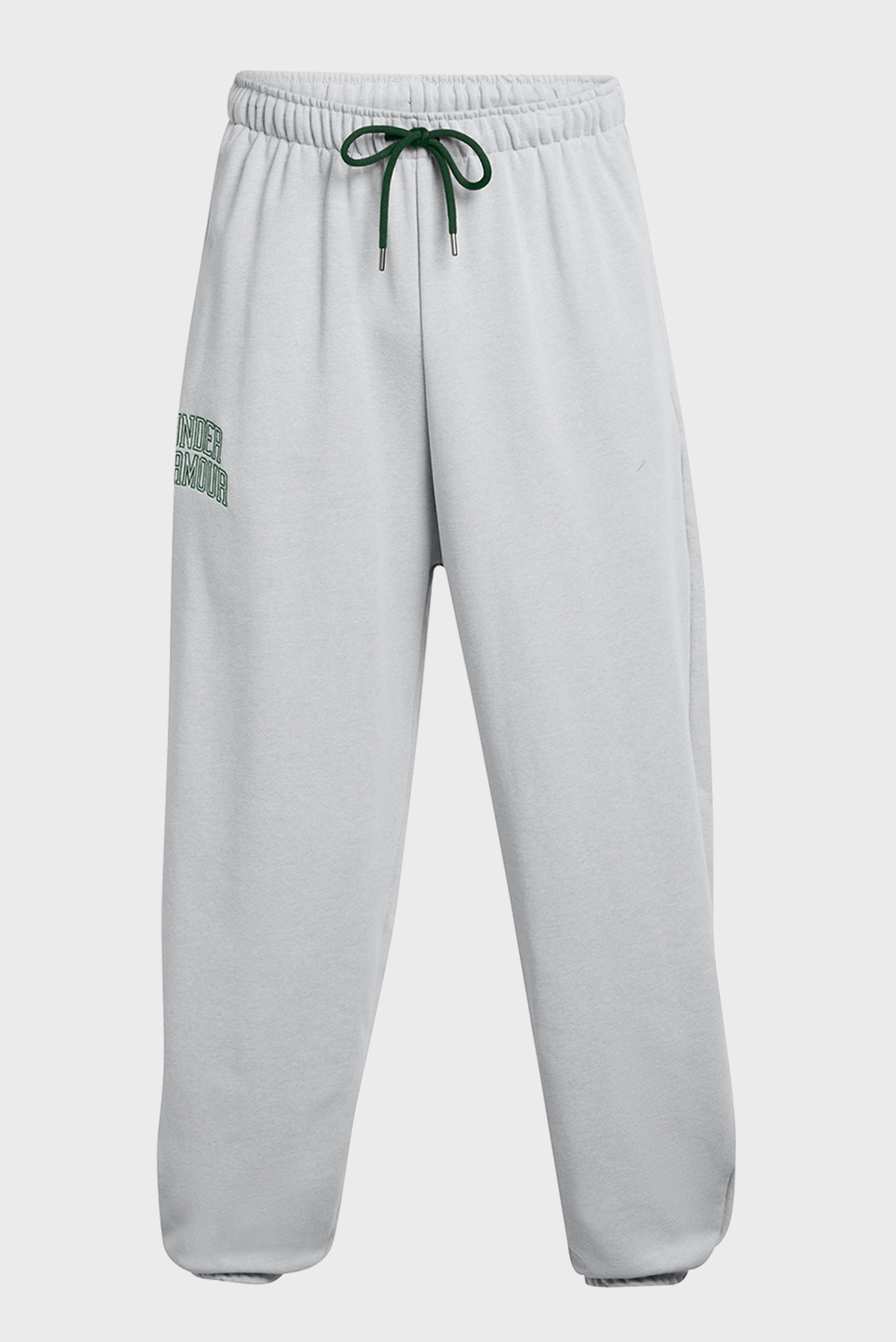 Мужские серые спортивные брюки UA Icon HWT Terry OS Pant 5