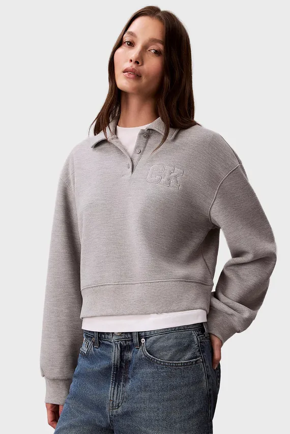 Поло с длинным рукавом LS RLXED INTRLOCK FASHION POLO S Calvin Klein Jeans