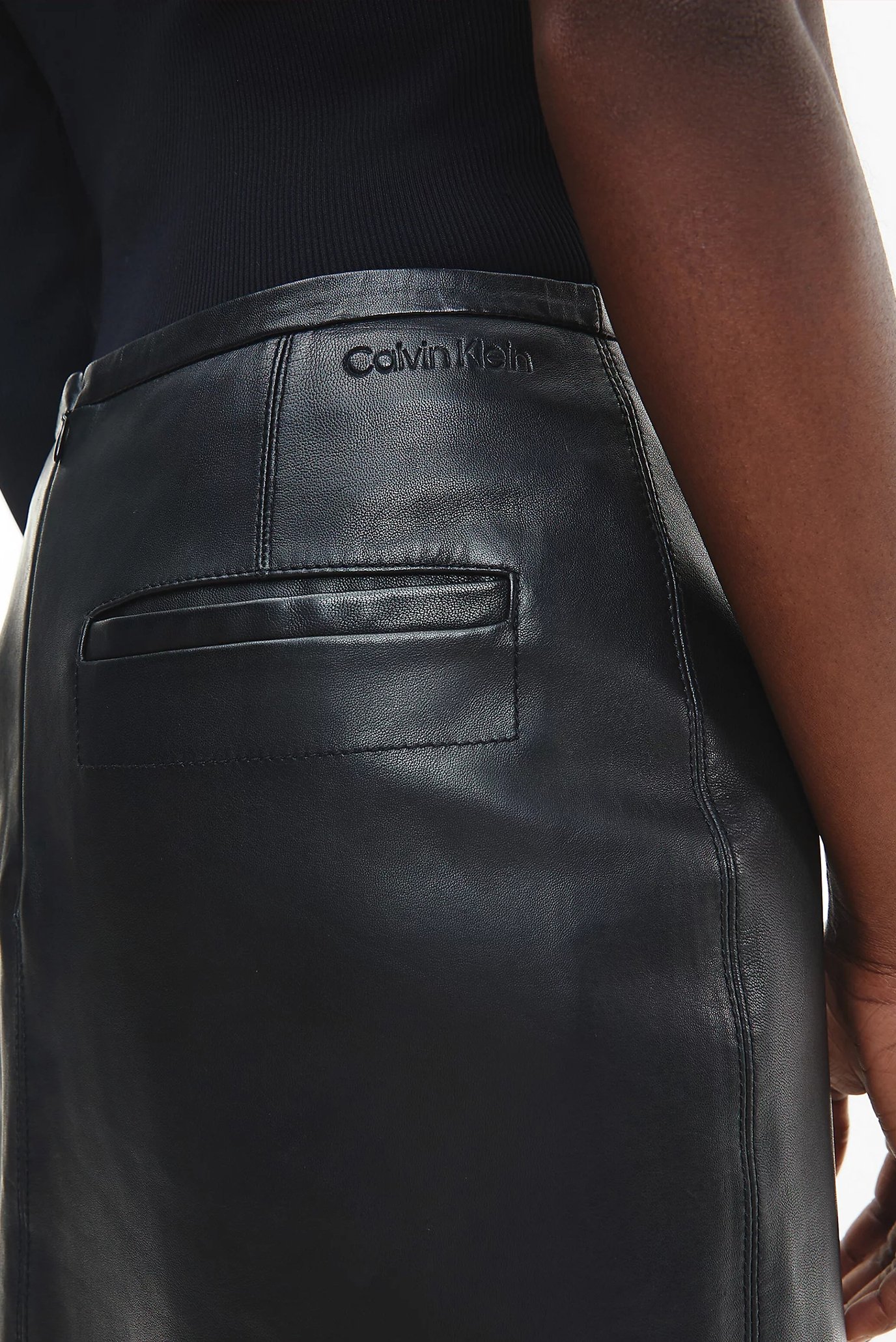 Юбка LEATHER SKIRT 4