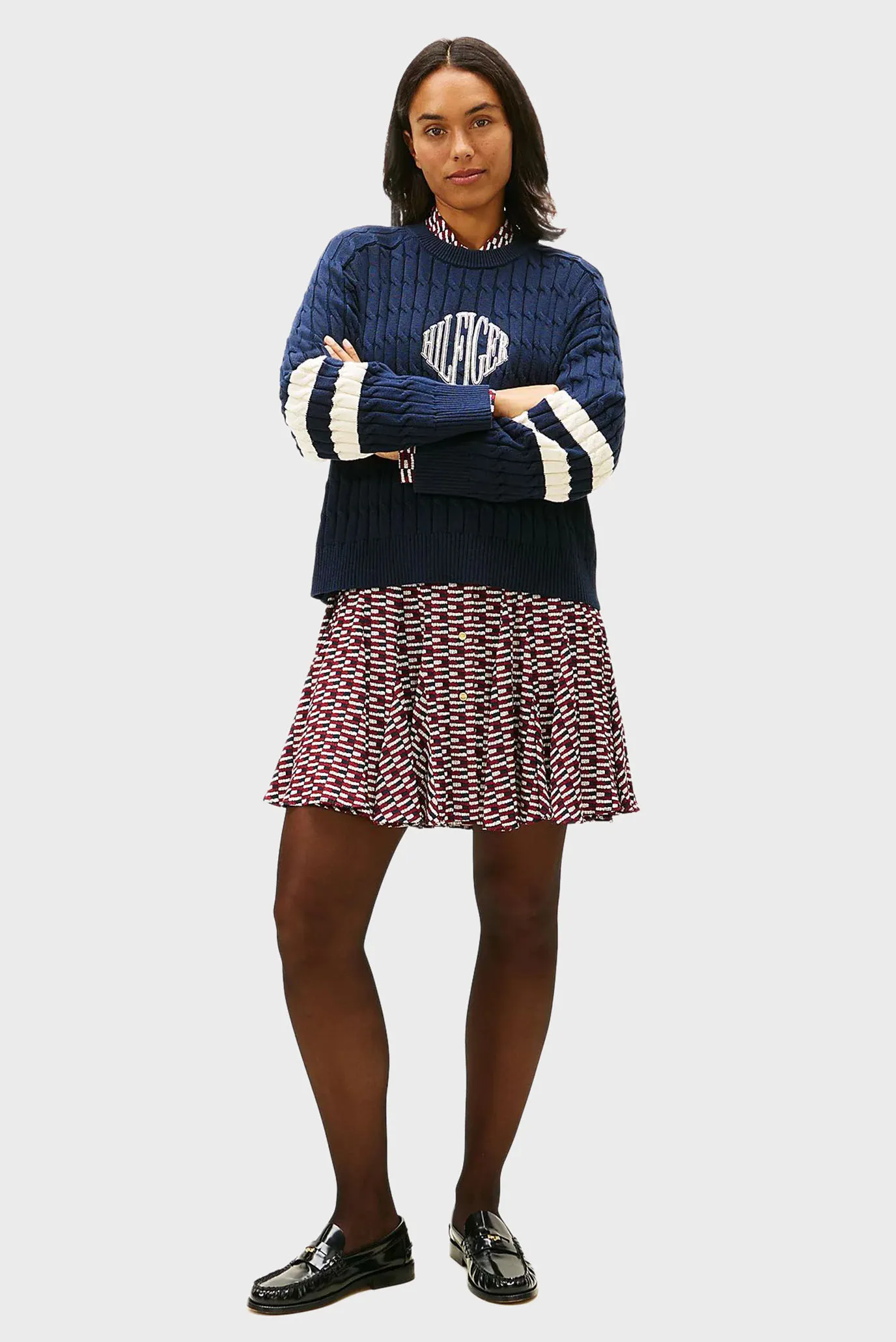 Свитер TEXTURED GRAPHIC C-NK LS SWT 2