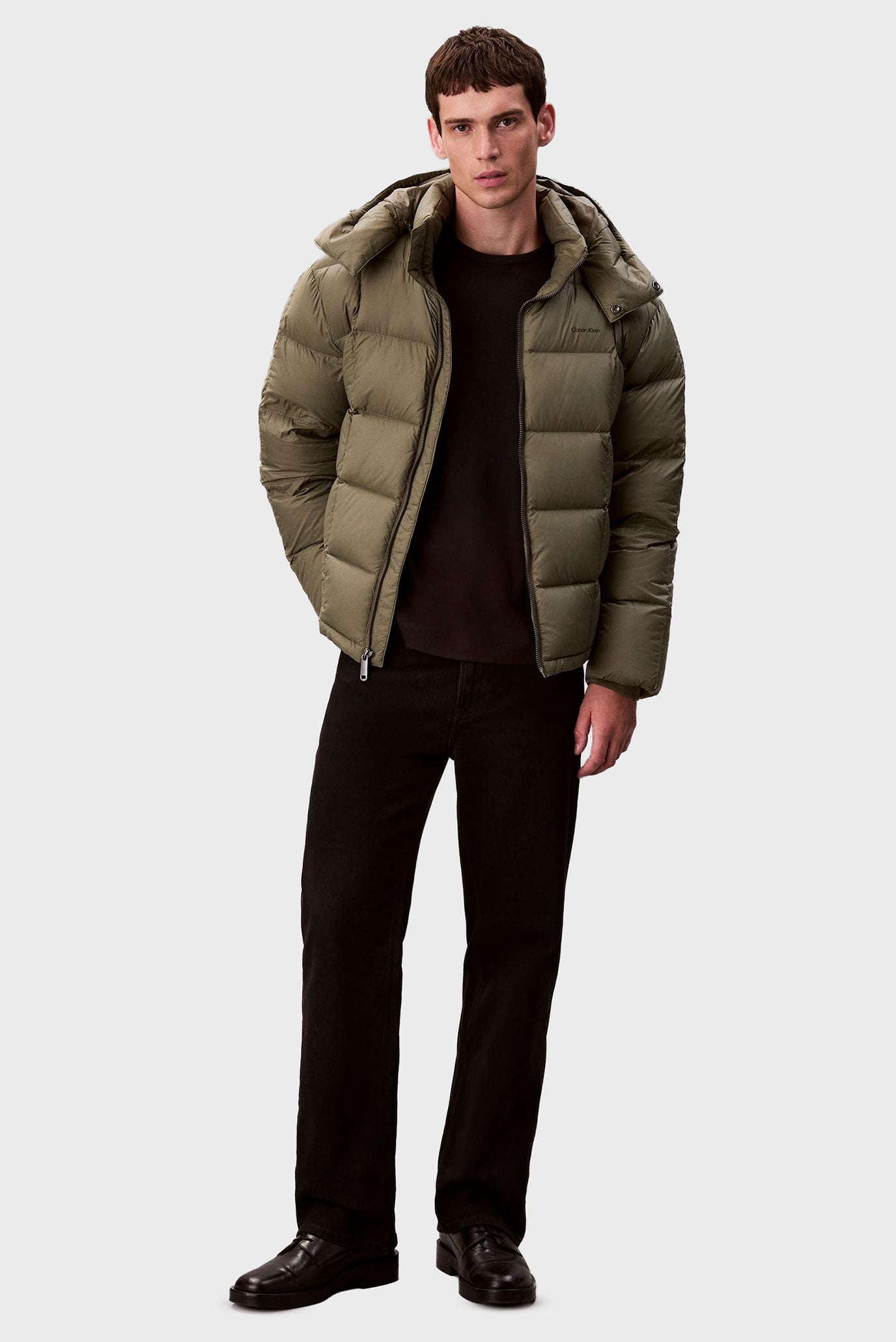 Куртка зимняя LS NYLON QUILTED DETACHABLE HOOD 8