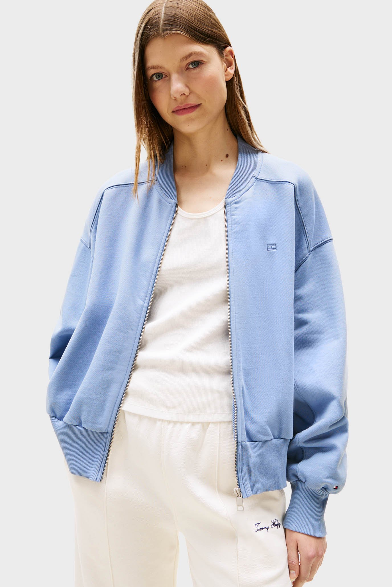Реглан/TONAL FLAG TERRY ZIP-UP BOMBER 1