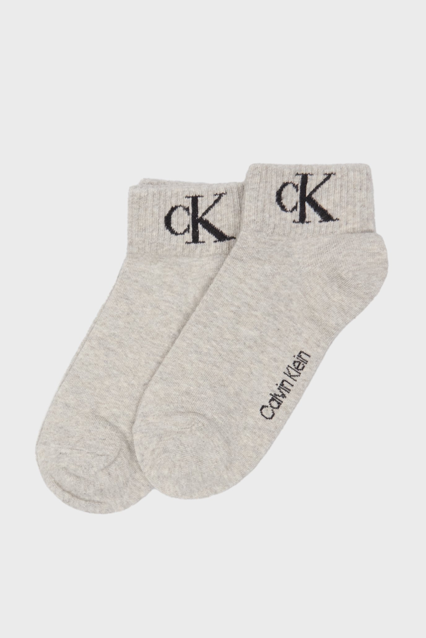 Носки CKJ WOMEN QUARTER 2P MONOGRAM 1