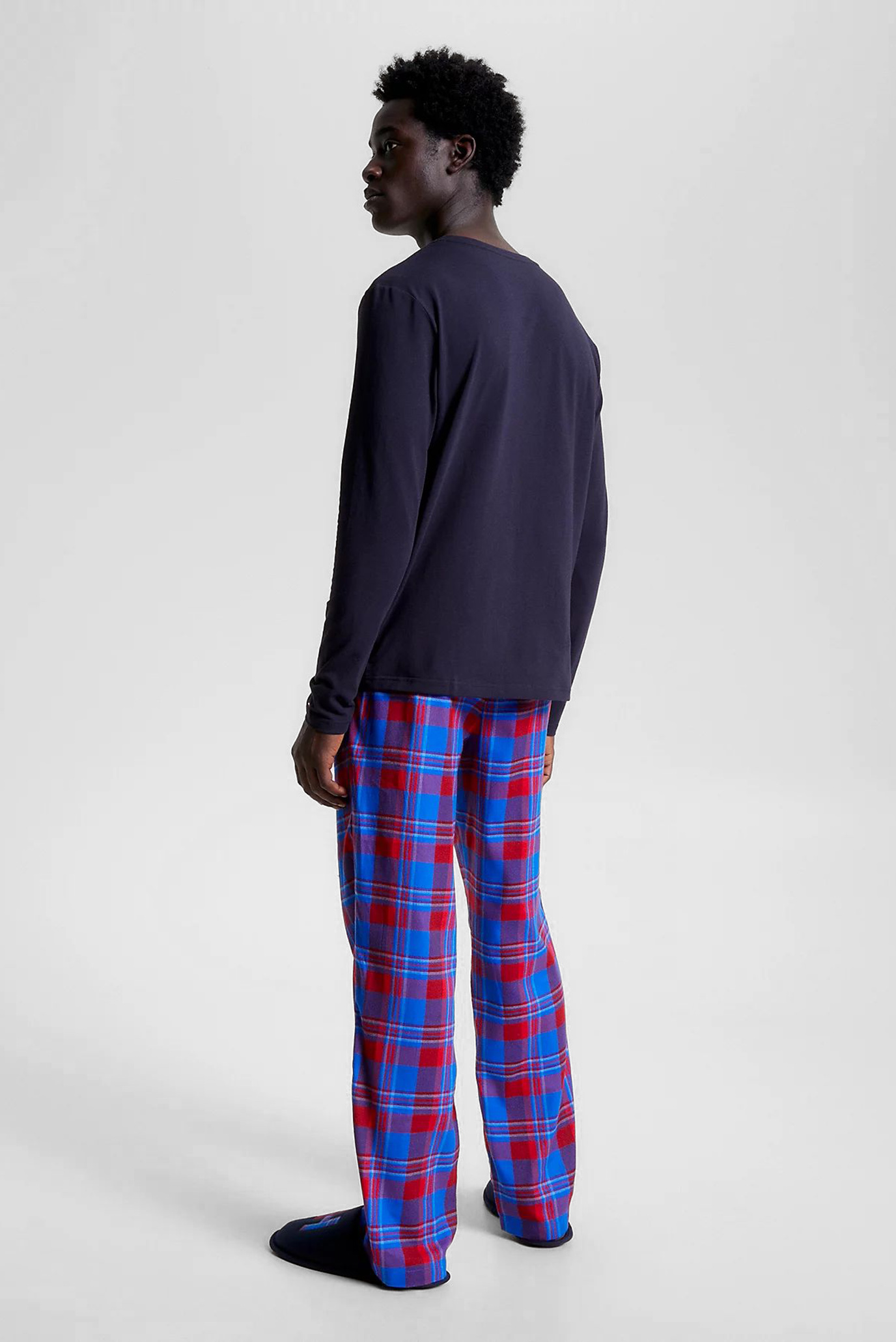 Пижама LS PANT SLIPPERS SET FLANNEL 2