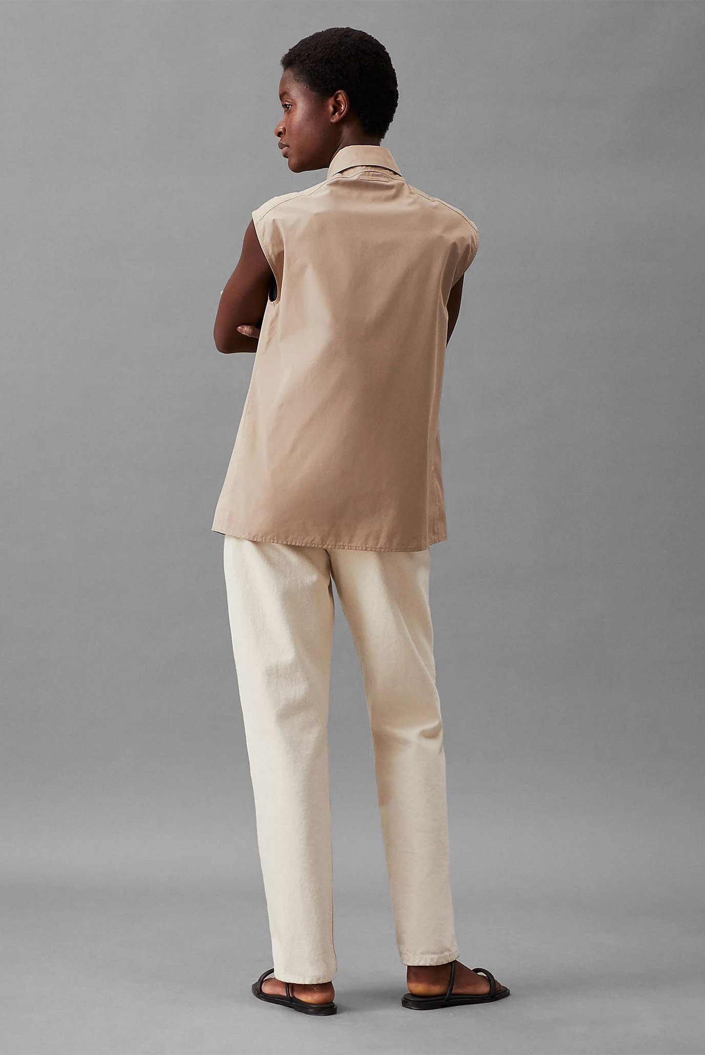 Рубашка с коротким рукавом COTTON ARCHIVE SLEEVELESS SHIRT 3