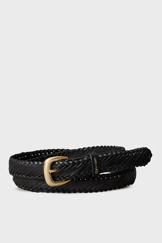Ремень BRAIDED LOGO BUCKLE 25MM Calvin Klein