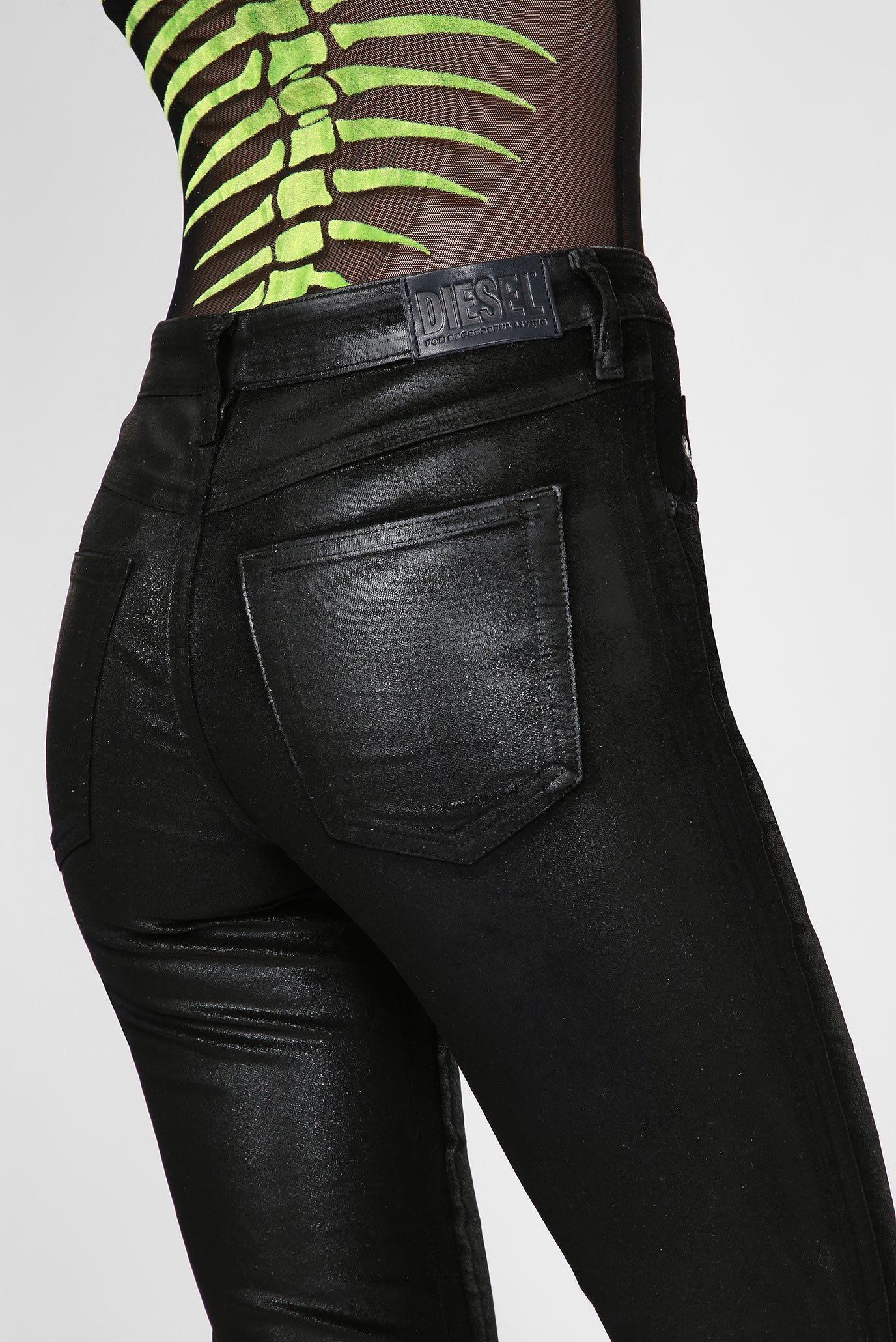 Женские черные джинсы BABHILA-SP6 9