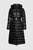 Женская черная куртка ESSENTIAL BELTED MAXI COAT