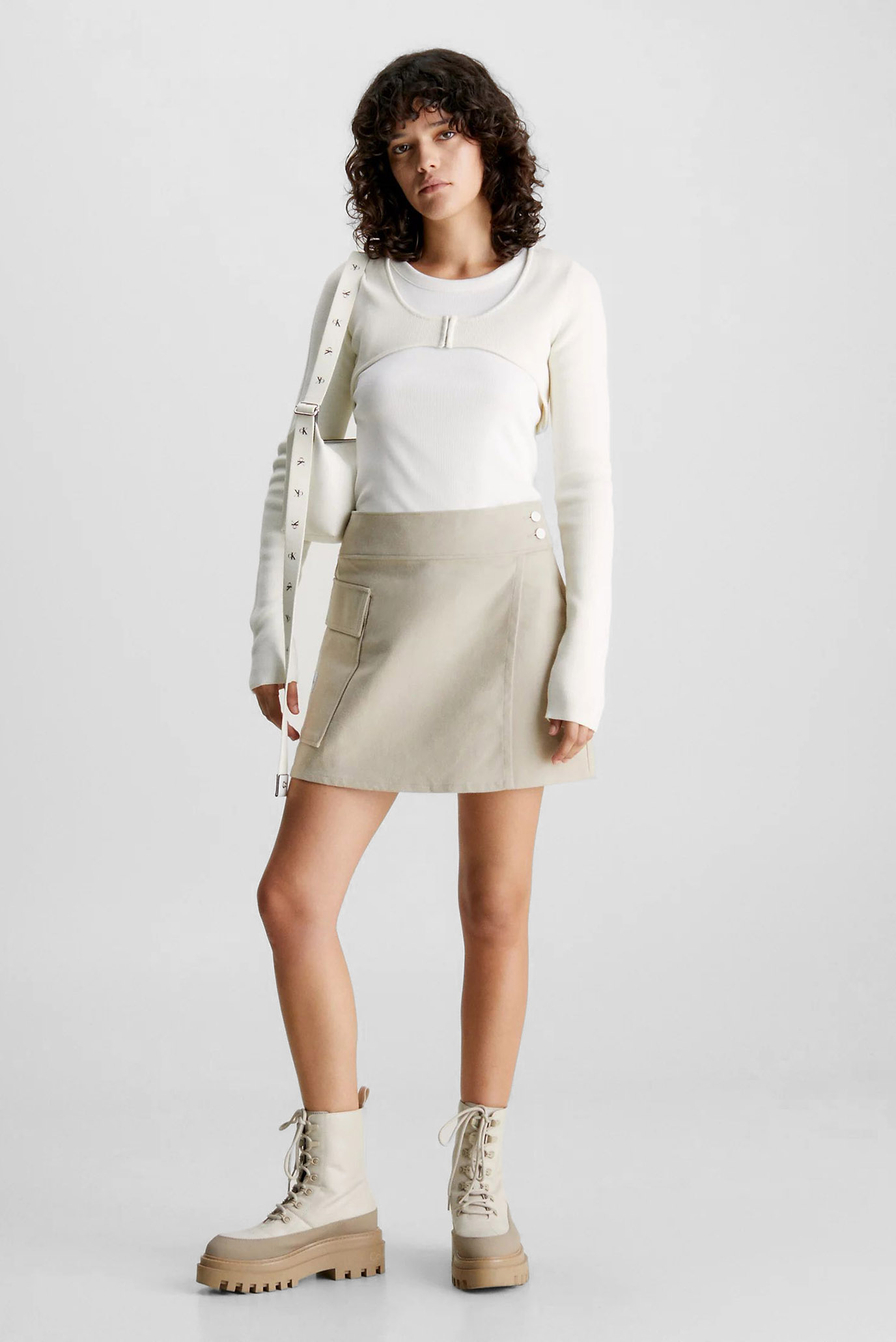 Юбка FLANNEL WRAP SKIRT 2