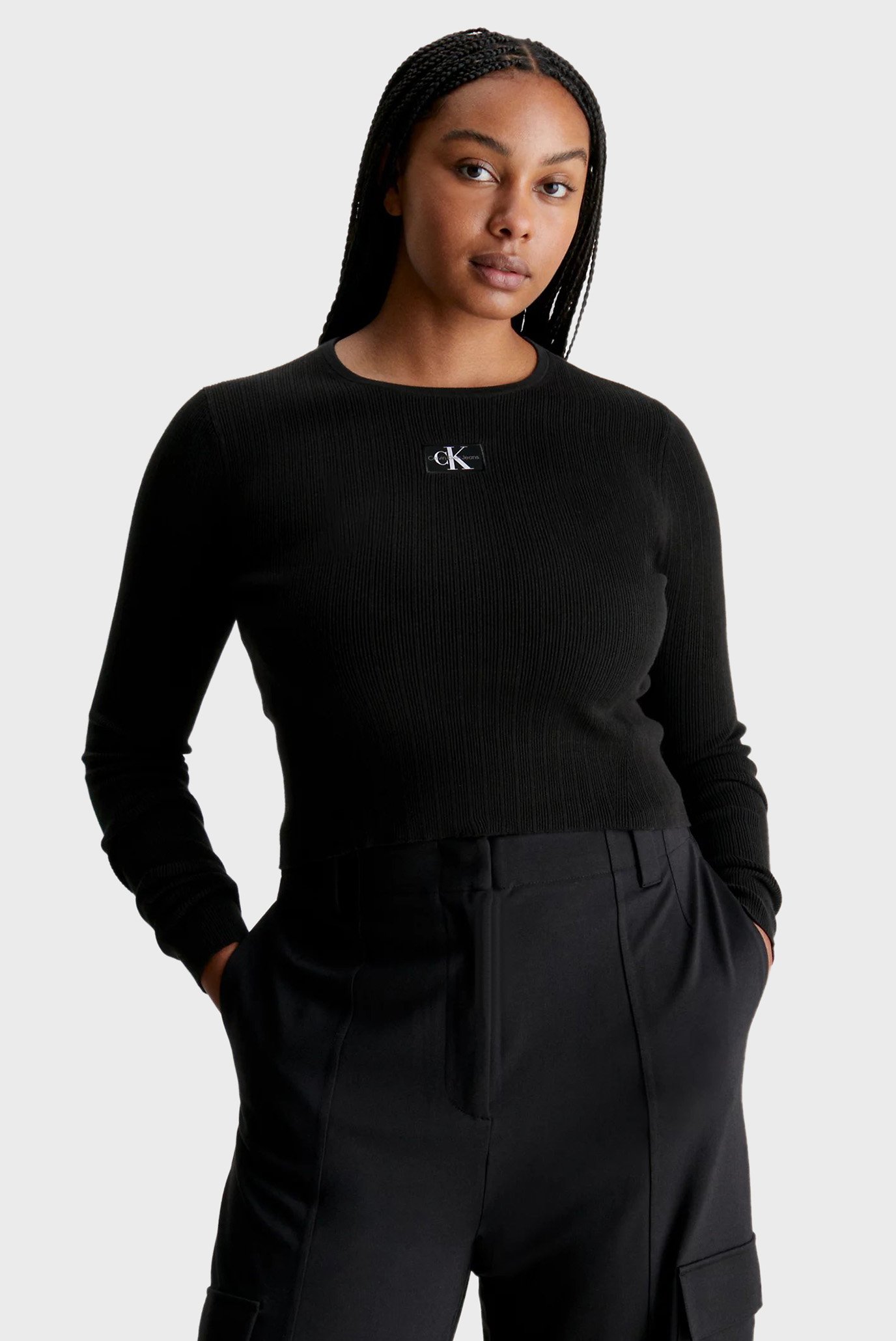 Свитер VARIEGATED RIB EASY SWEATER 4