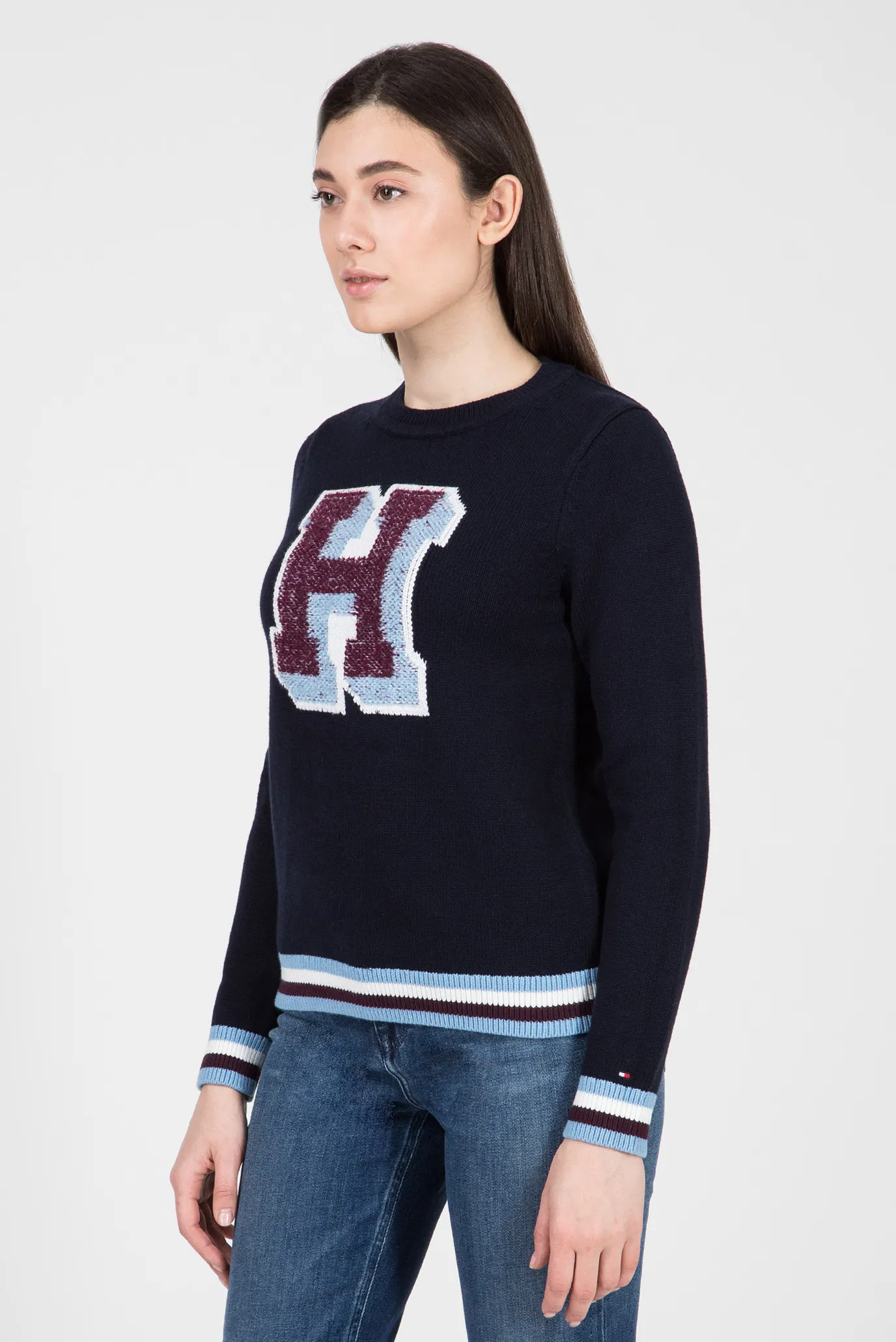 Женские темно-синий джемпер RAPHAELLE 7