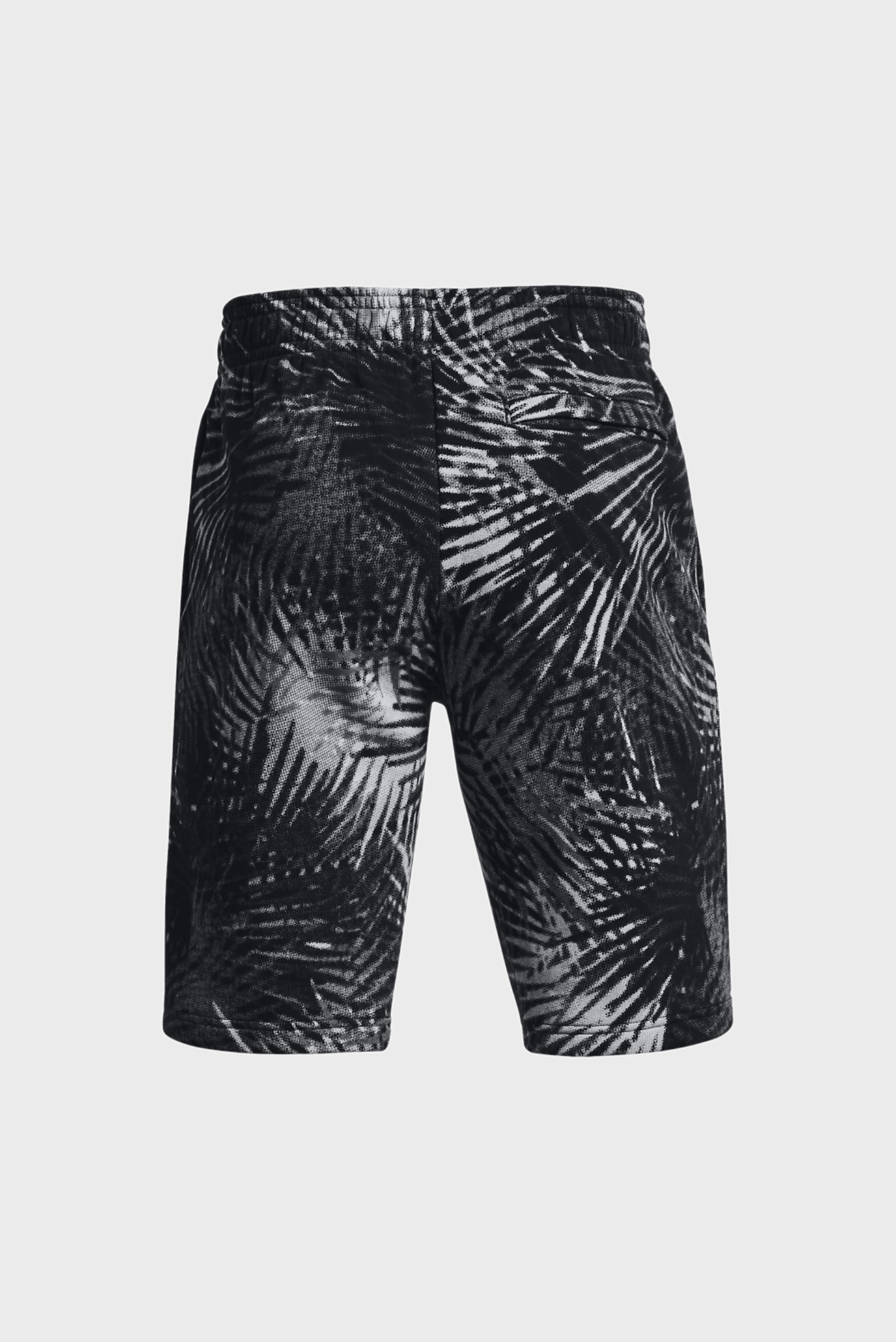 Мужские темно-серые шорты с узором UA Rival Flc Sport Palm Sts Under Armour Мужские темно-серые шорты с узором UA Rival Flc Sport Palm Sts 6