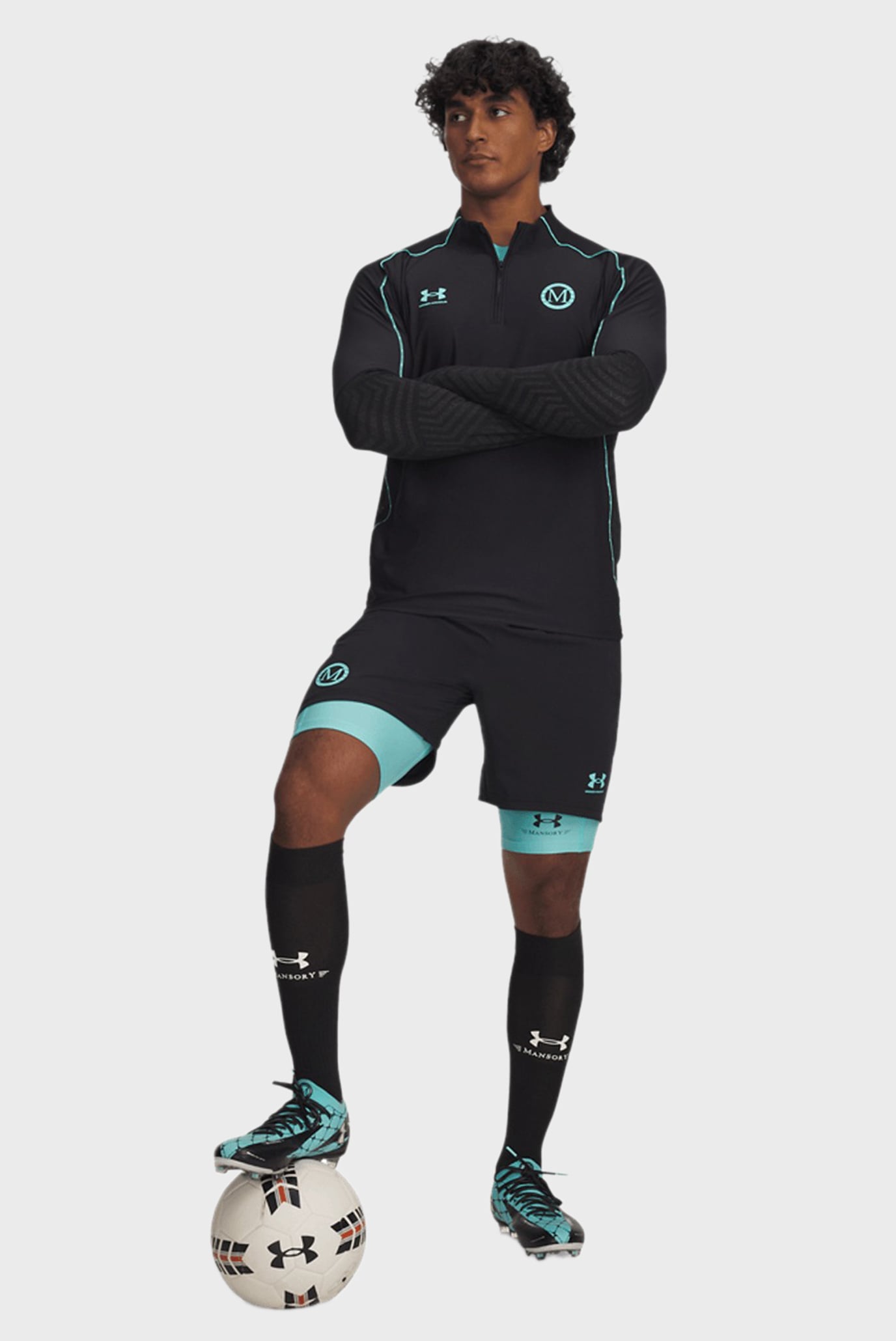 Лонгслив UA x Mansory Challenger Jkt 3