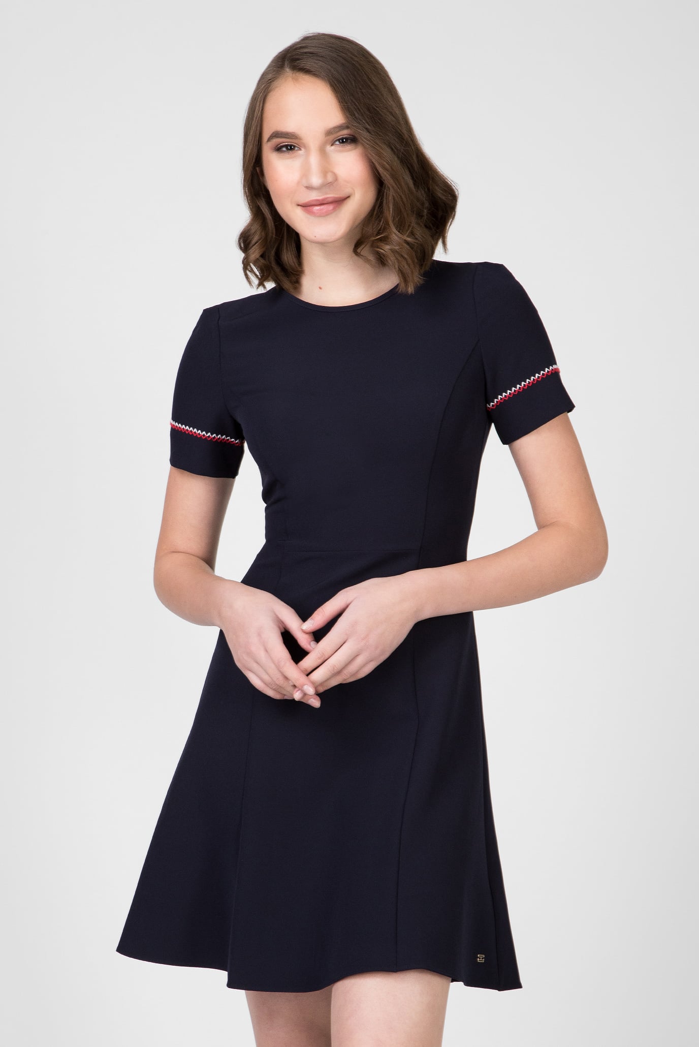 Женское темно-синее платье ANGELA 6