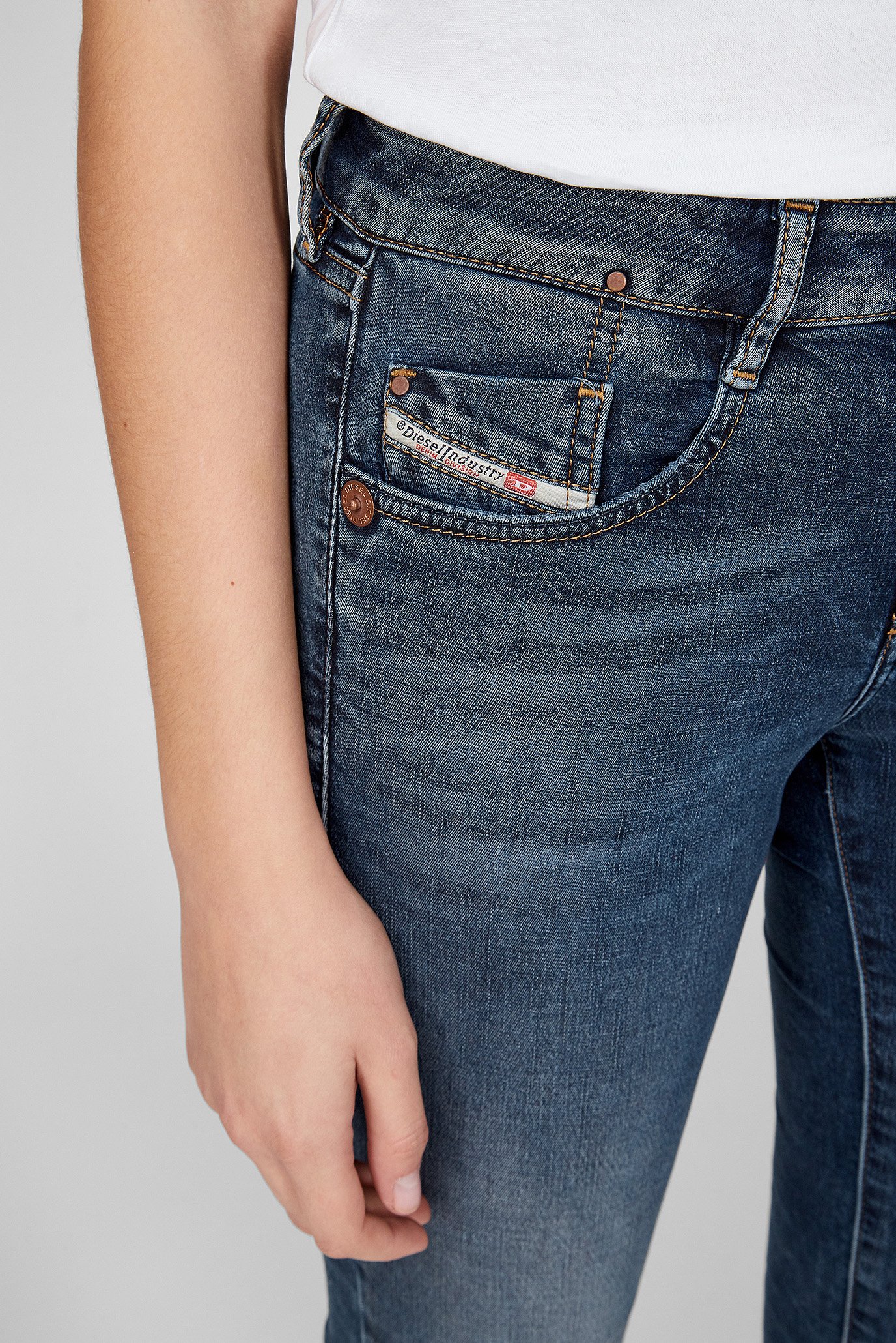 Женские синие джинсы D-OLLIES-NE 10