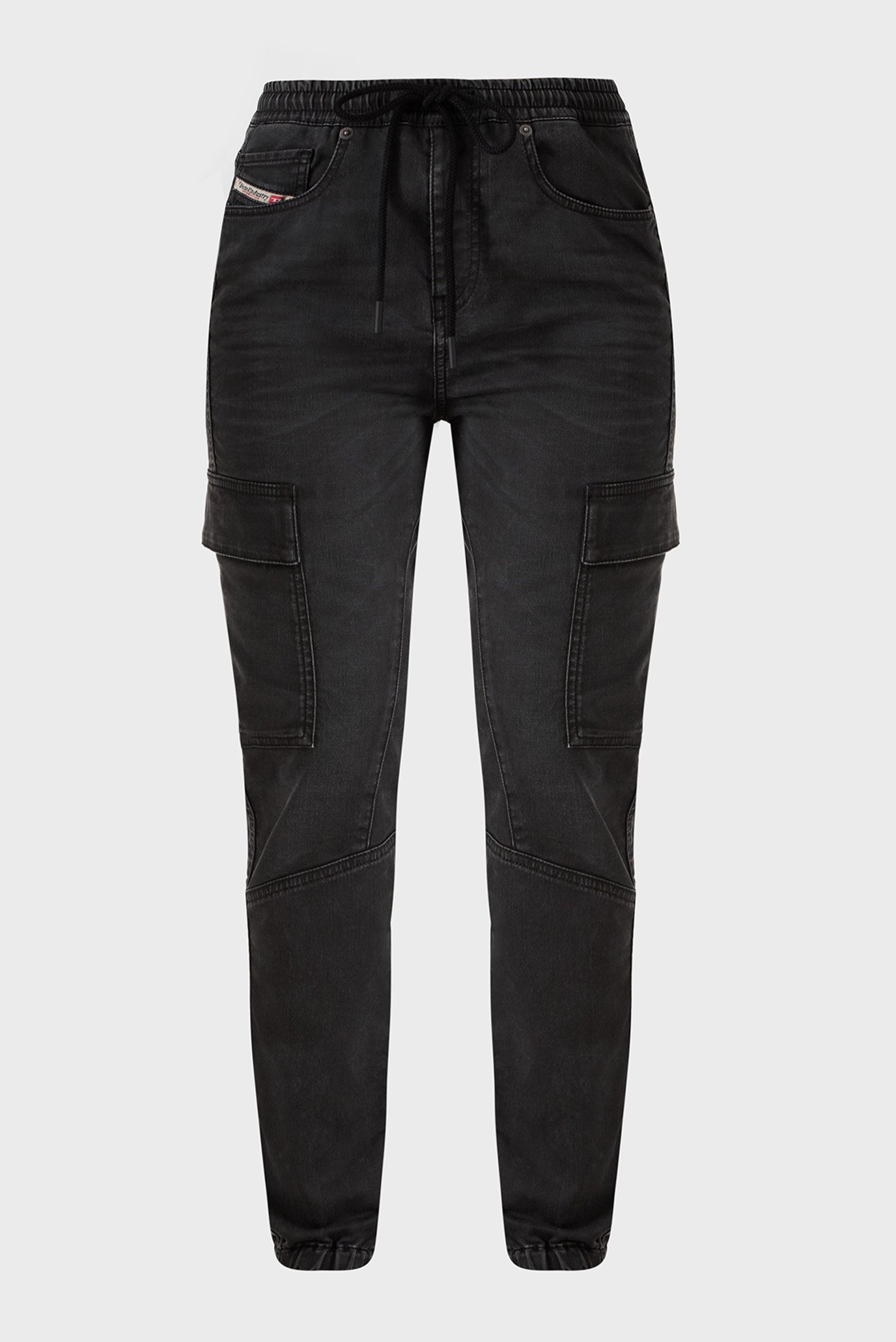 Женские черные джинсы 2051 D-URSY JOGG Sweat jeans 5