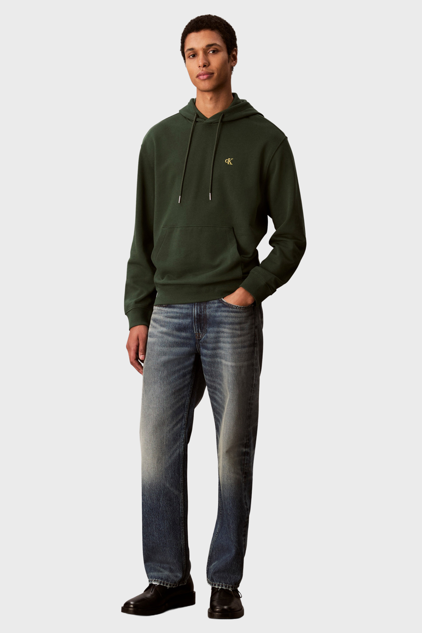 Худи LS EU 350TERRY MONOGRAM HOODIECalvin Klein Jeans Худи LS EU 350TERRY MONOGRAM HOODIE 2