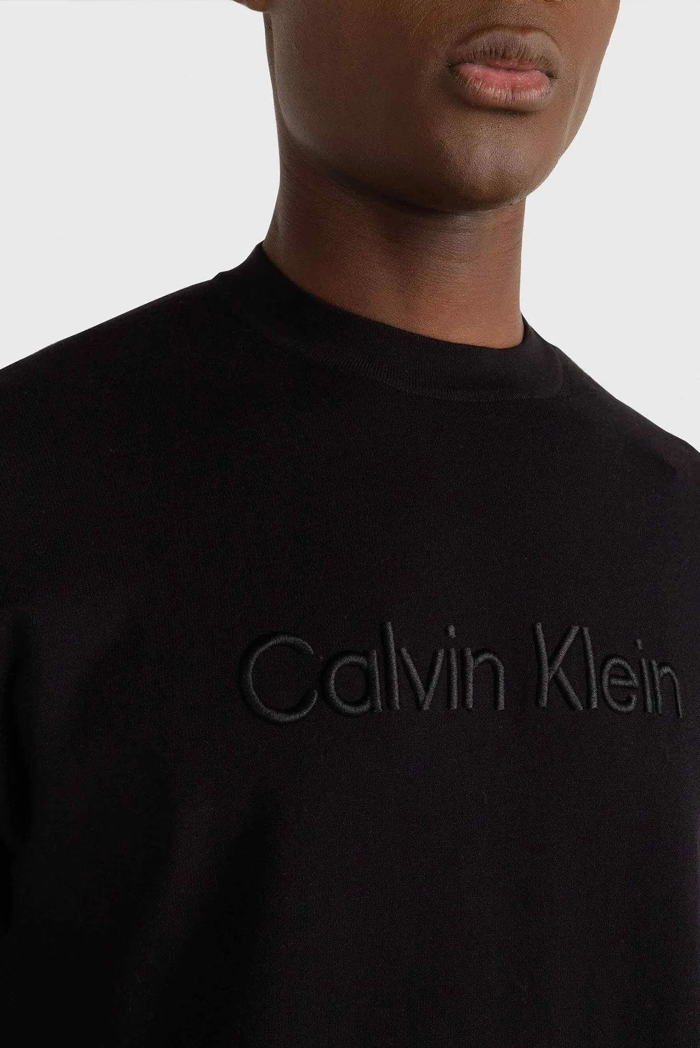 Свитер TENCEL BLEND LOGO SWEATERCalvin Klein Свитер TENCEL BLEND LOGO SWEATER 2
