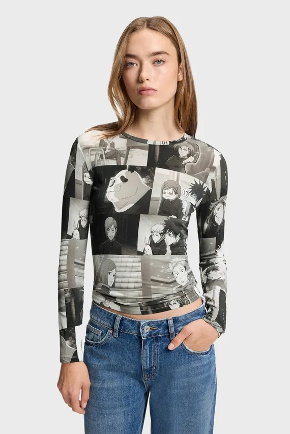 Блузка Diraluna_B_JJK 10273680 01 HUGO BOSS