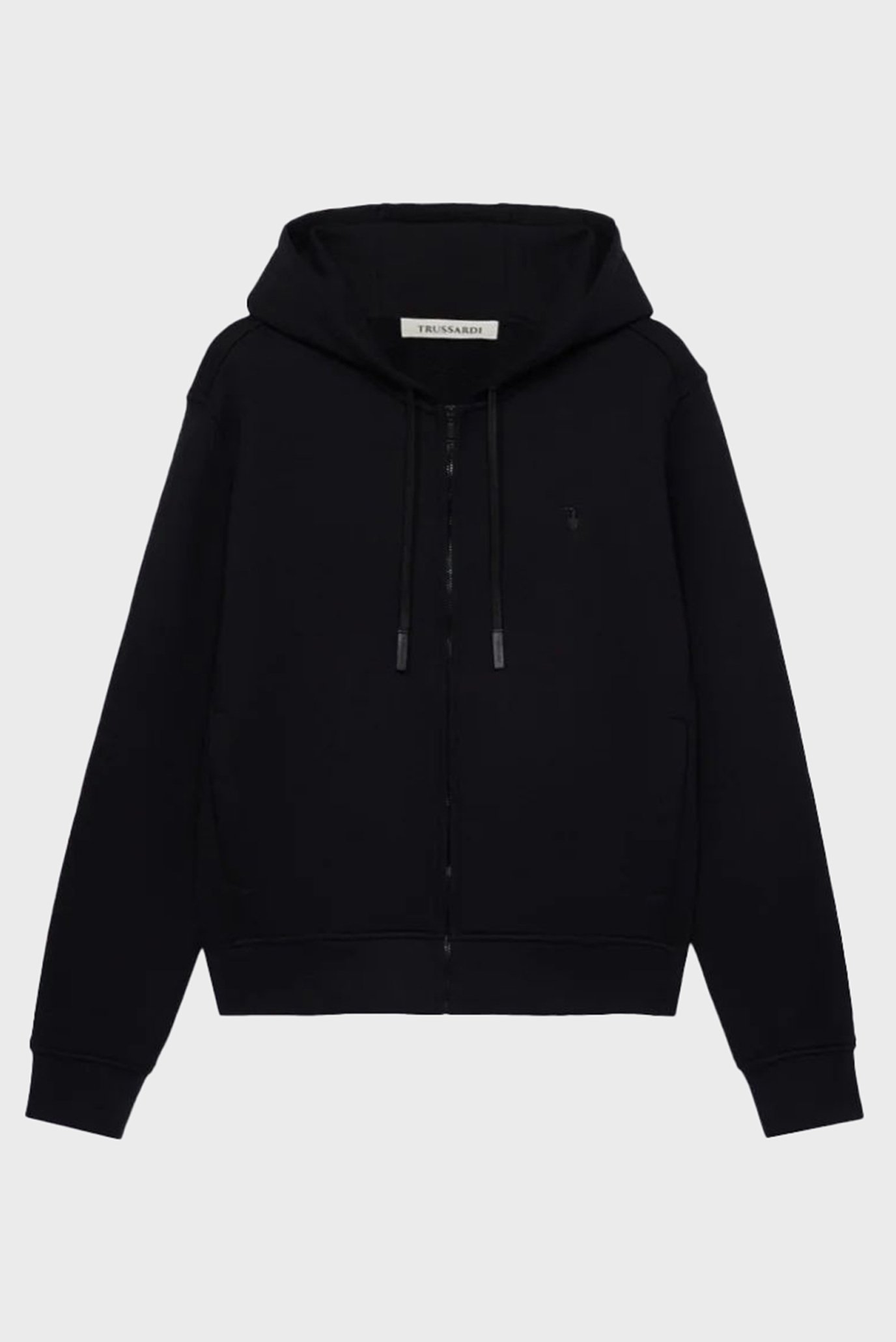 Реглан ZIPPED HOODIE - ESSENTIAL LEVRIERO - DIAGONAL FRENCH TERRY 1